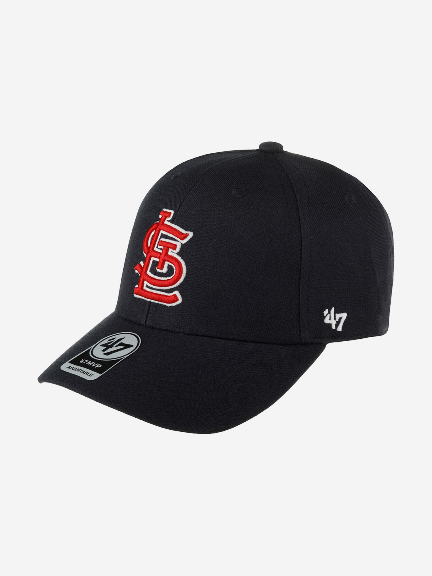 

Бейсболка 47 BRAND B-MVP23WBV-NYF St. Louis Cardinals MLB (серый), Серый