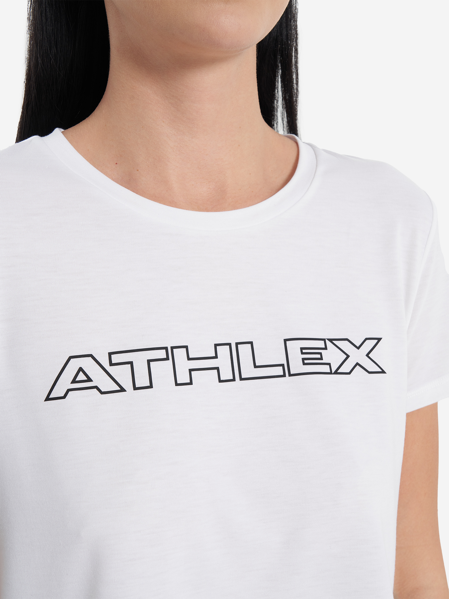 фото Футболка женская athlex, белый
