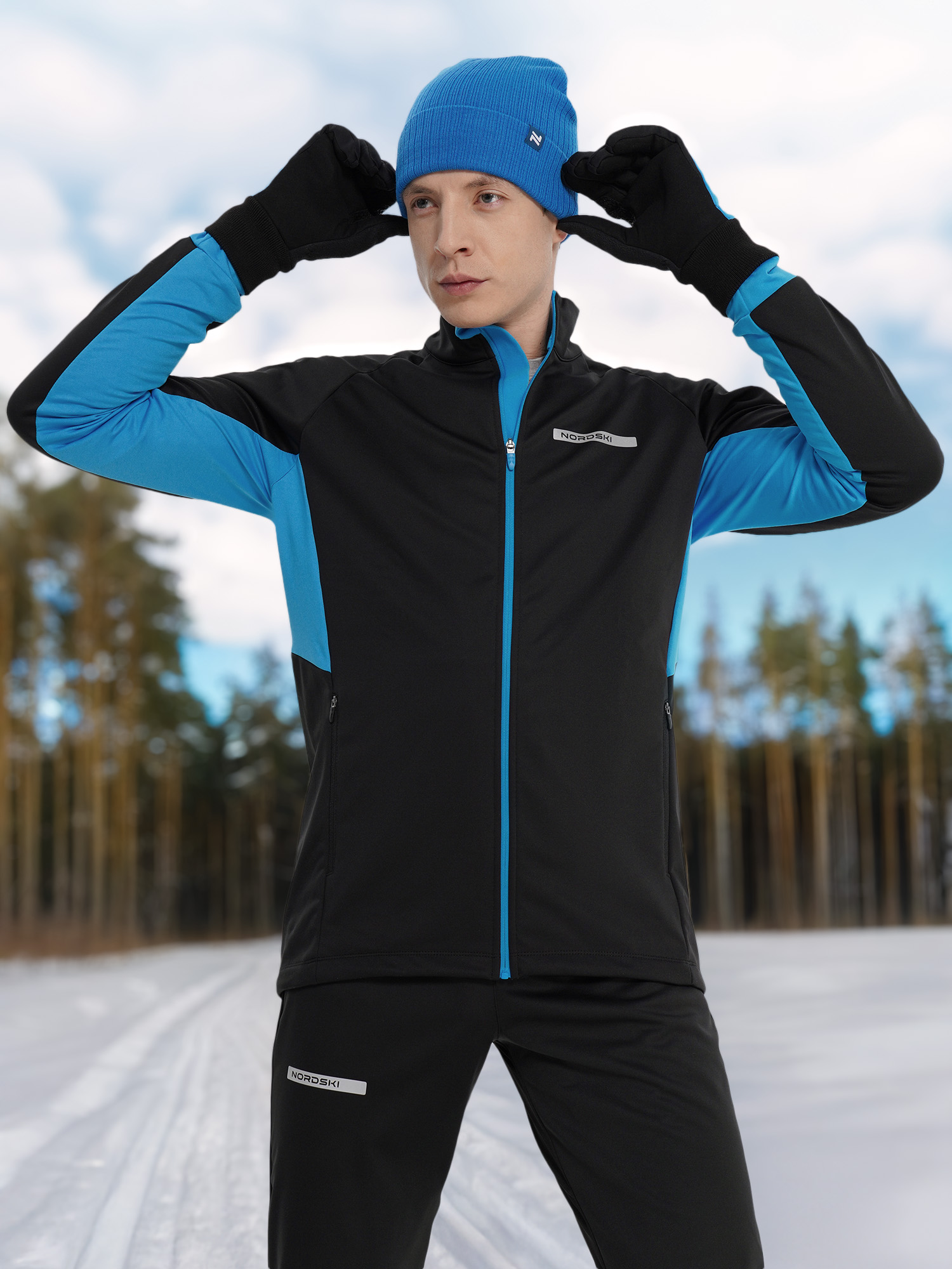 Куртка софтшелл Nordski Core, черный, арт. nsm657179n2v-179