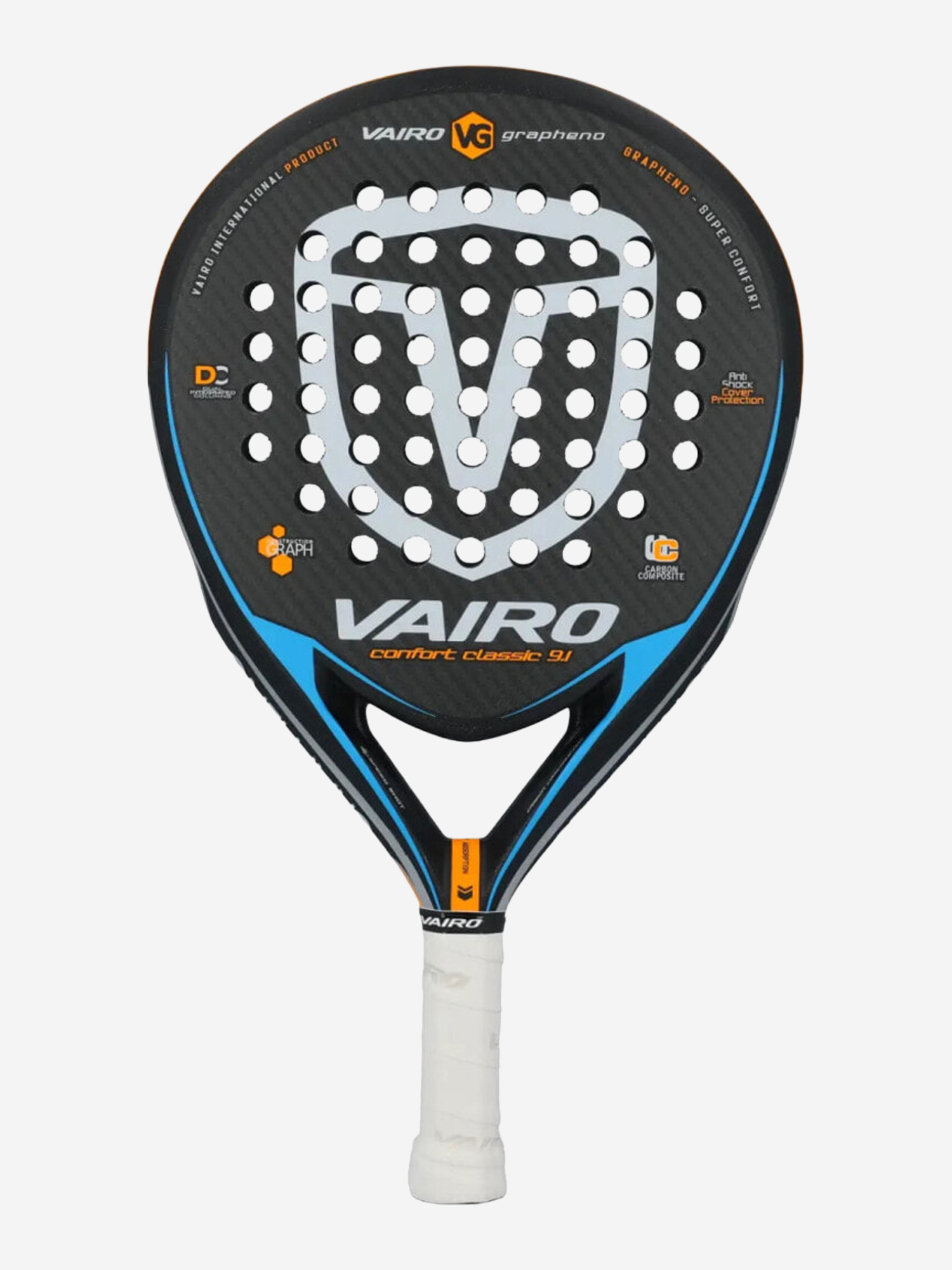 Изображение товара Падел-ракетка Vairo Grapheno Confort — профессиональный уровень, защита