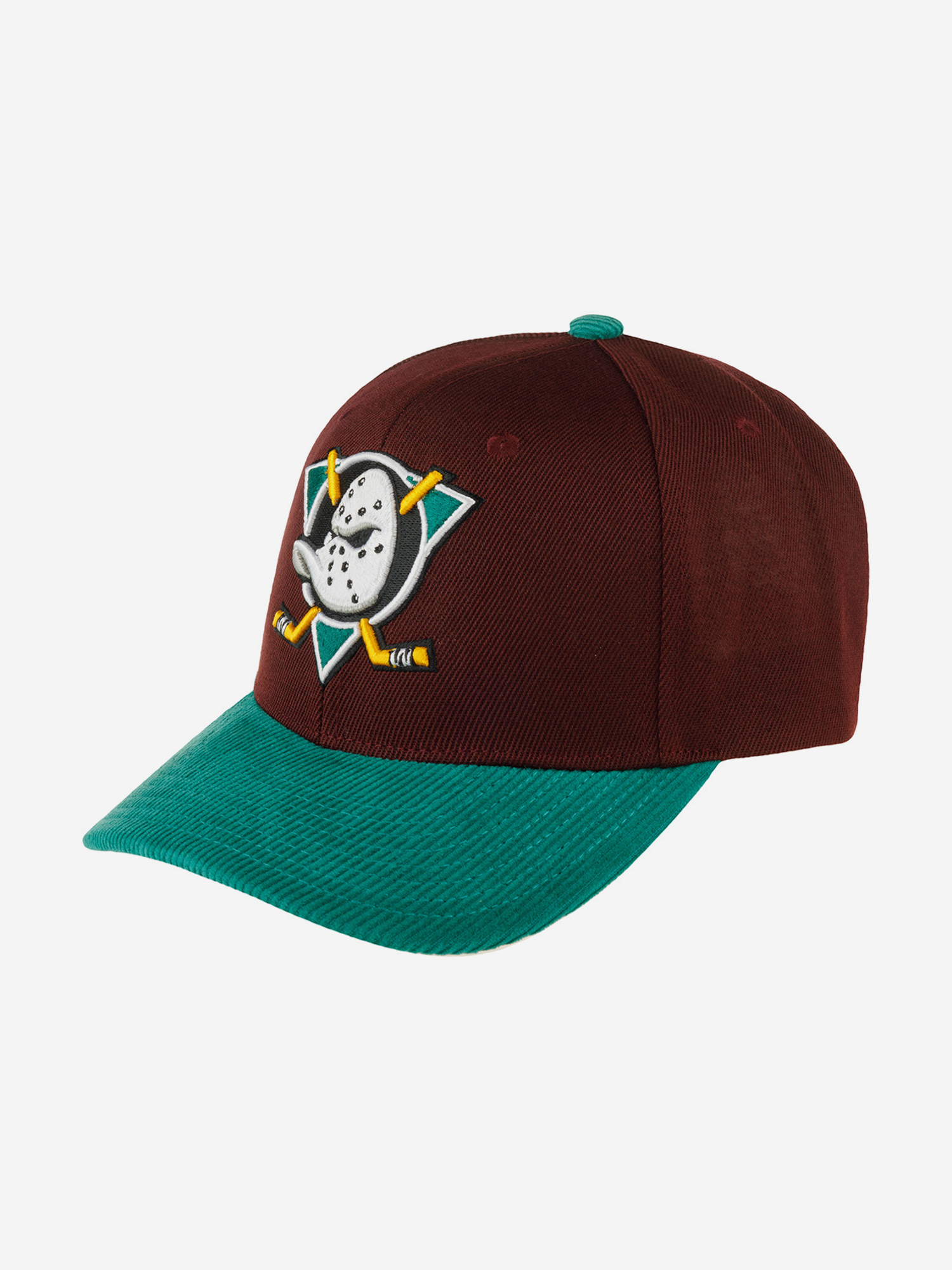 Бейсболка MITCHELL NESS HP7975-ADUPURP Anaheim Ducks NHL (малиновый), Мультицвет 59-150XDOXM4K-27, размер Без размера