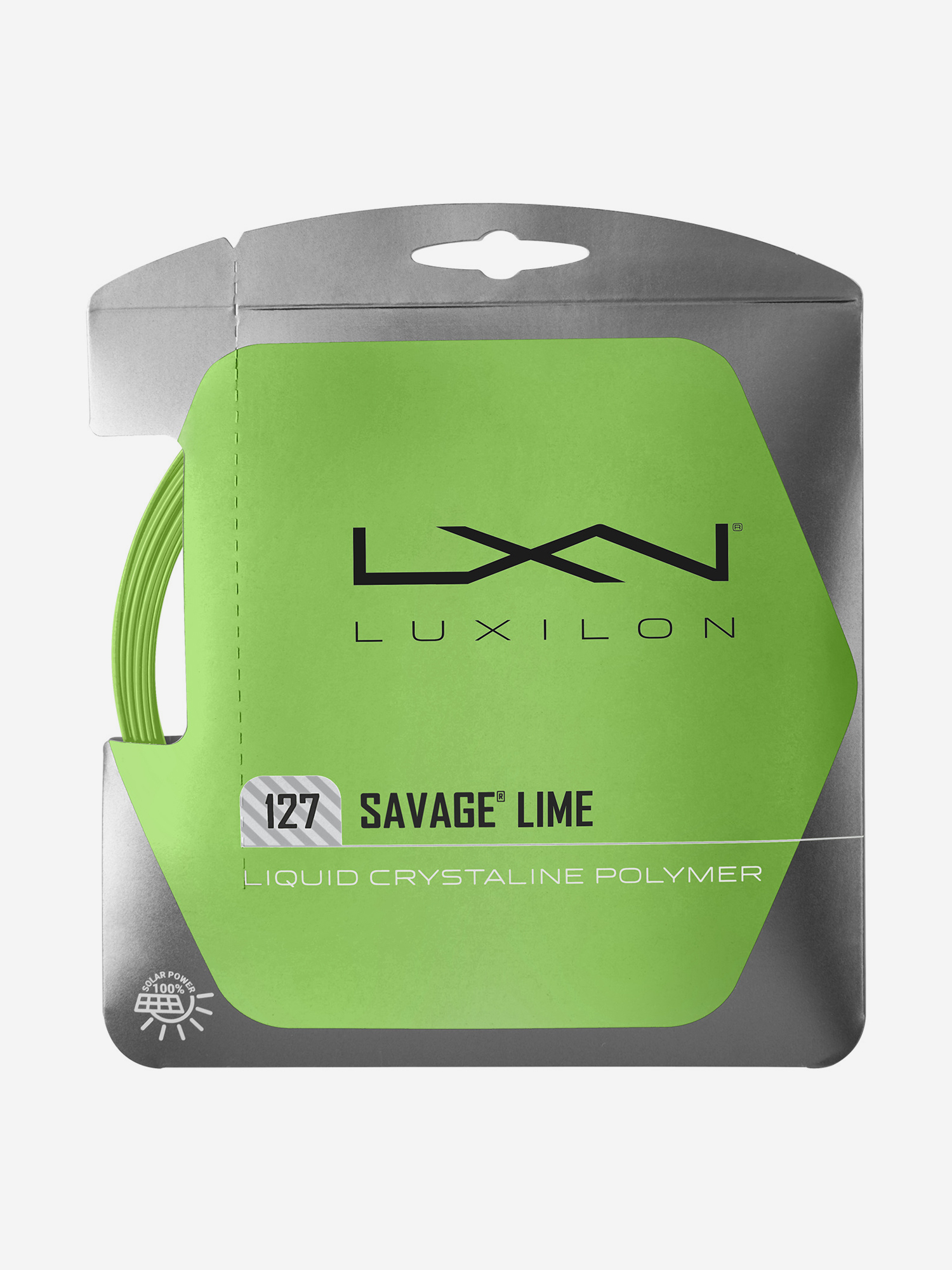 

Струна для большого тенниса Wilson Savage 127 Set, Зеленый