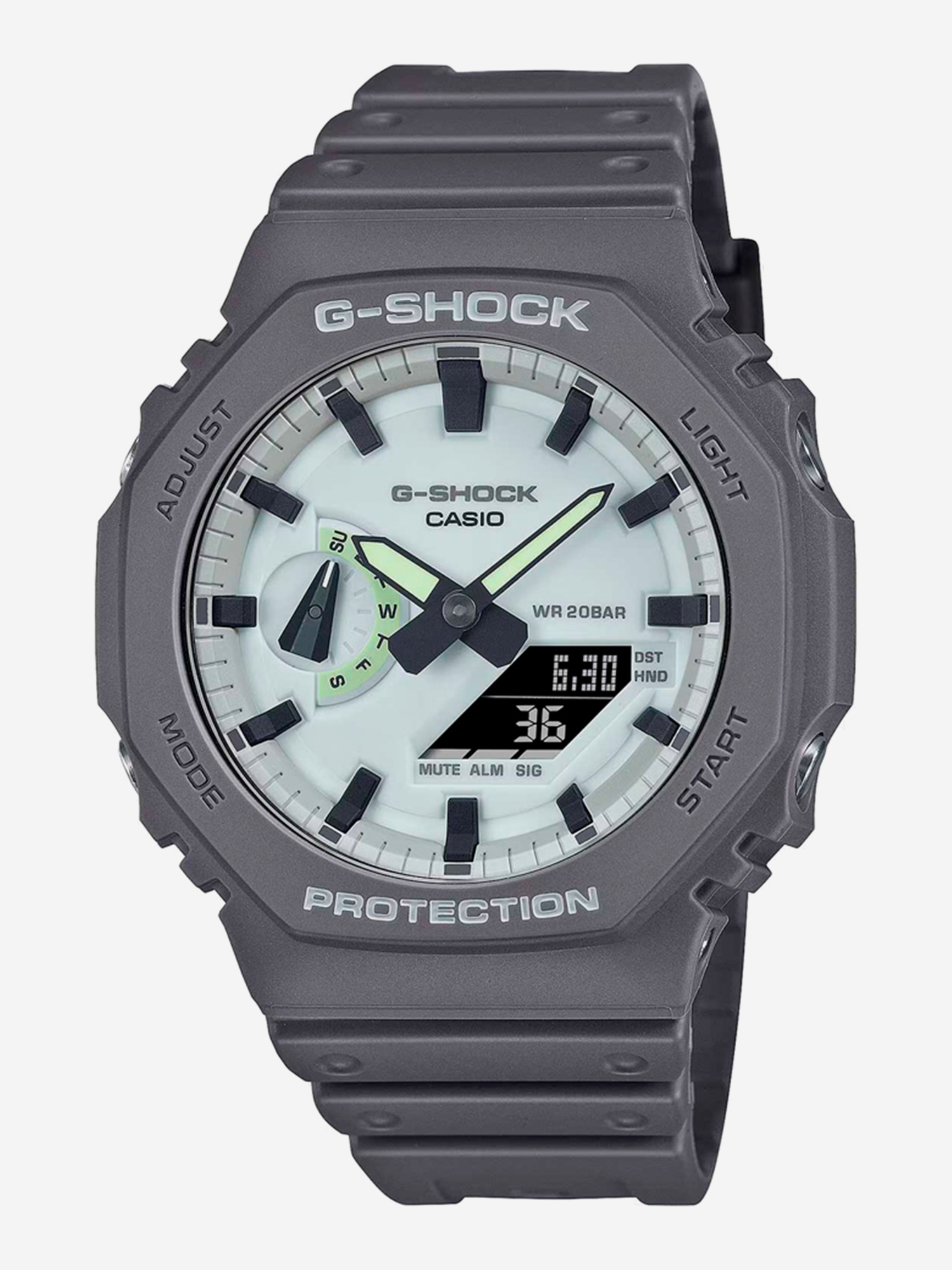 

Спортивные часы CASIO GA-2100HD-8A, Серый