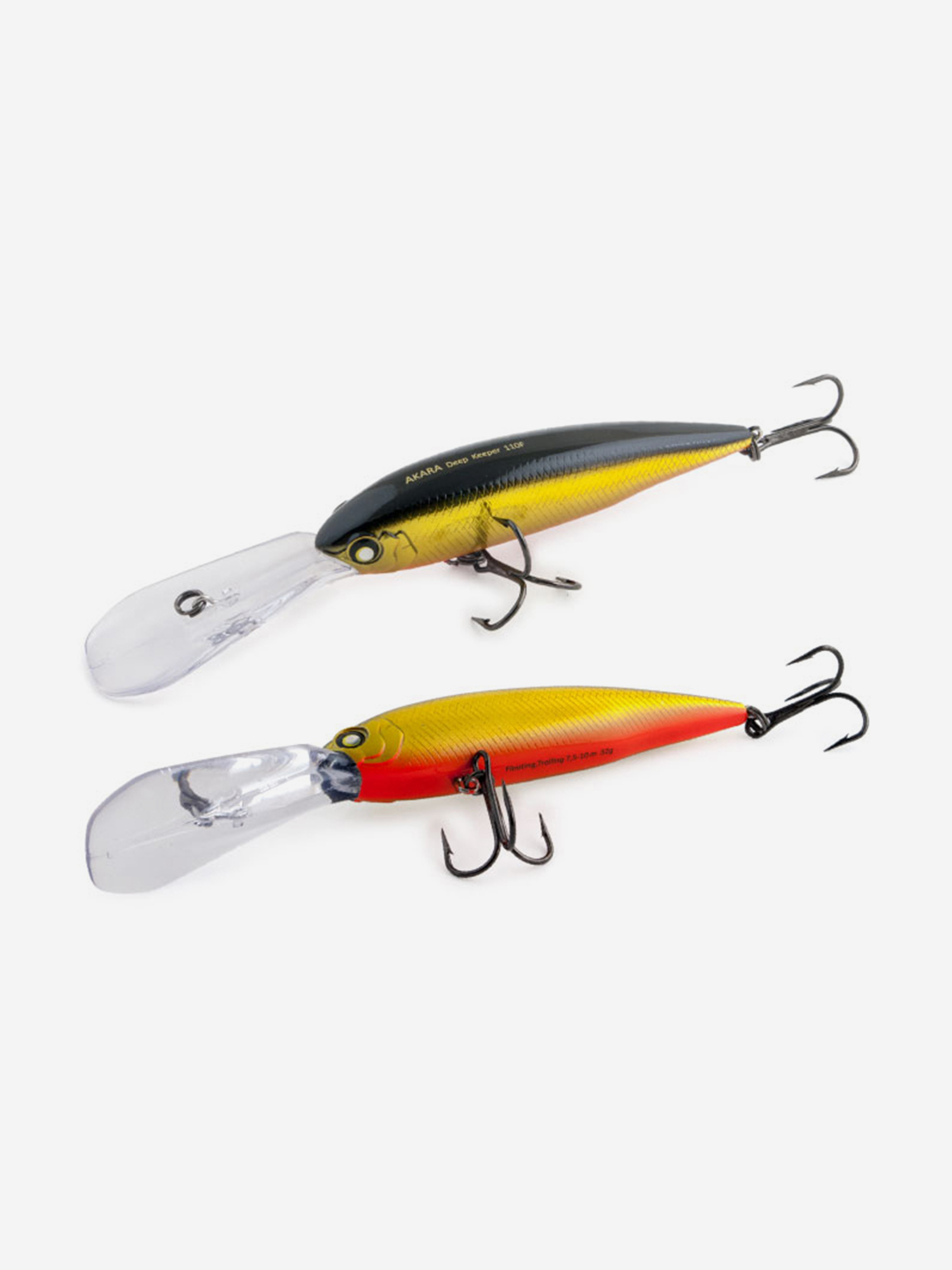 

Воблер Akara Deep Keeper 110F 32 гр. (1-1/7 oz 4,3 in) A59, Мультицвет