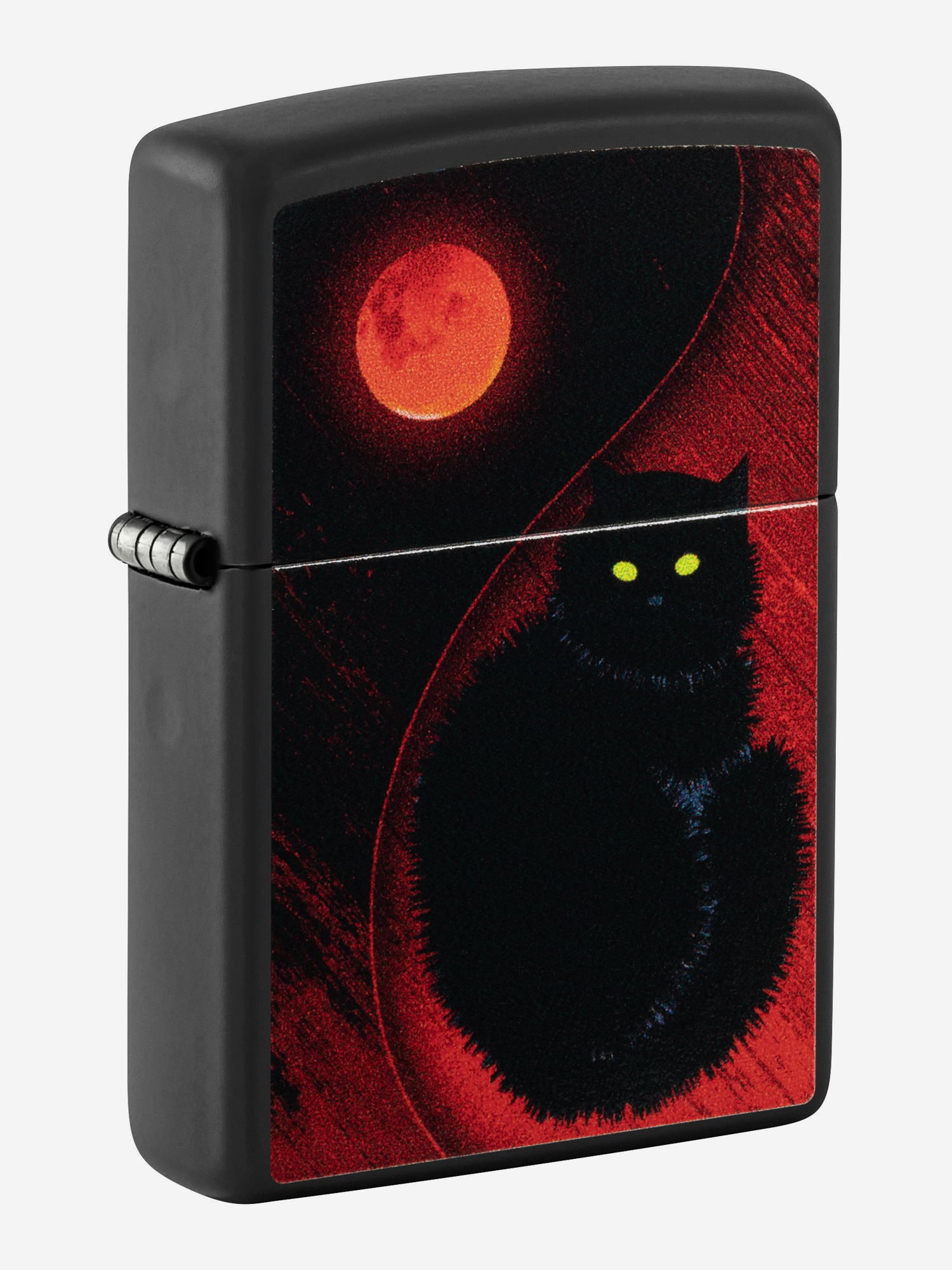 

Зажигалка бензиновая ZIPPO 48453 Black Cat, Черный