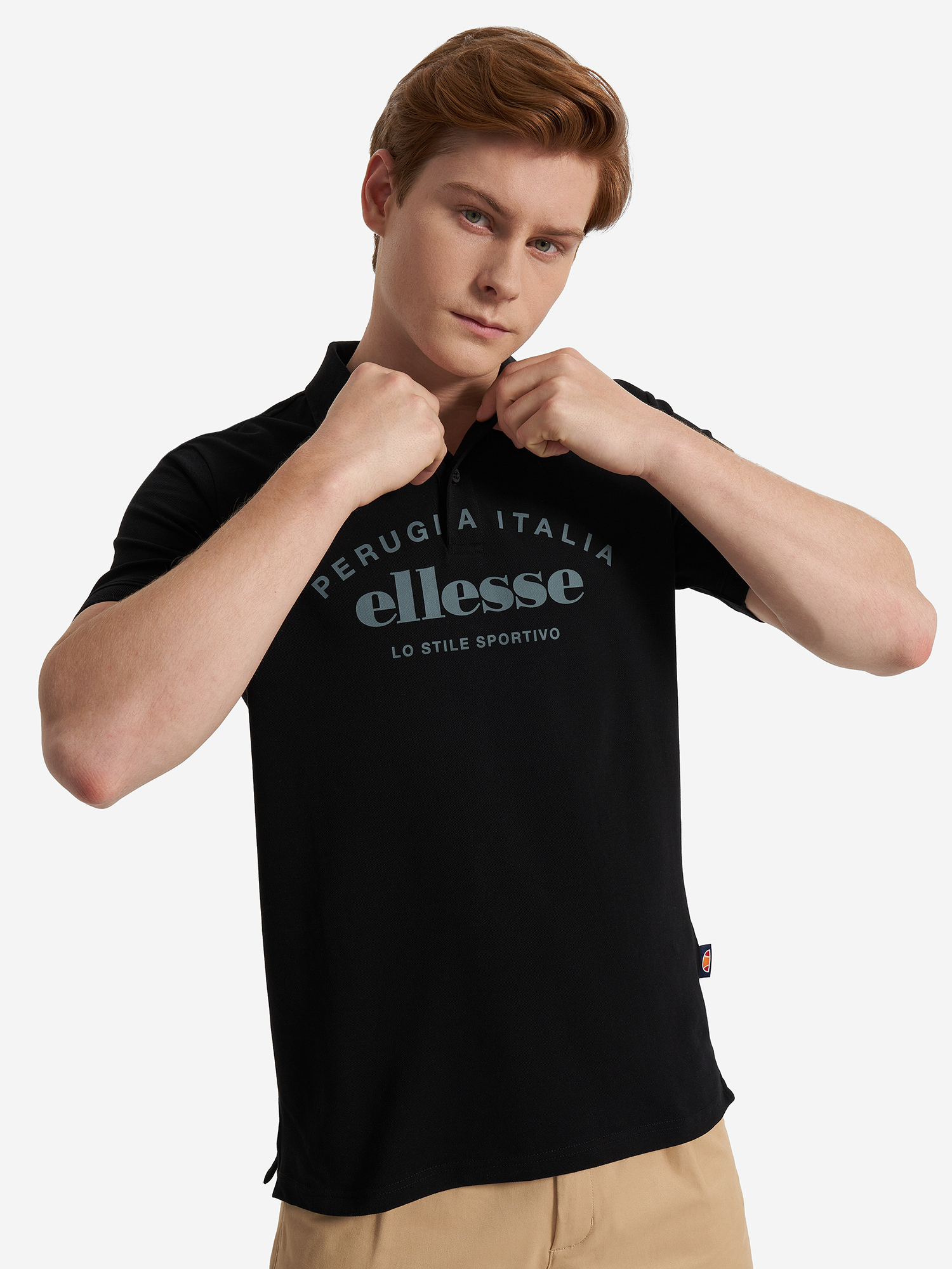 

Поло мужское Ellesse, Черный