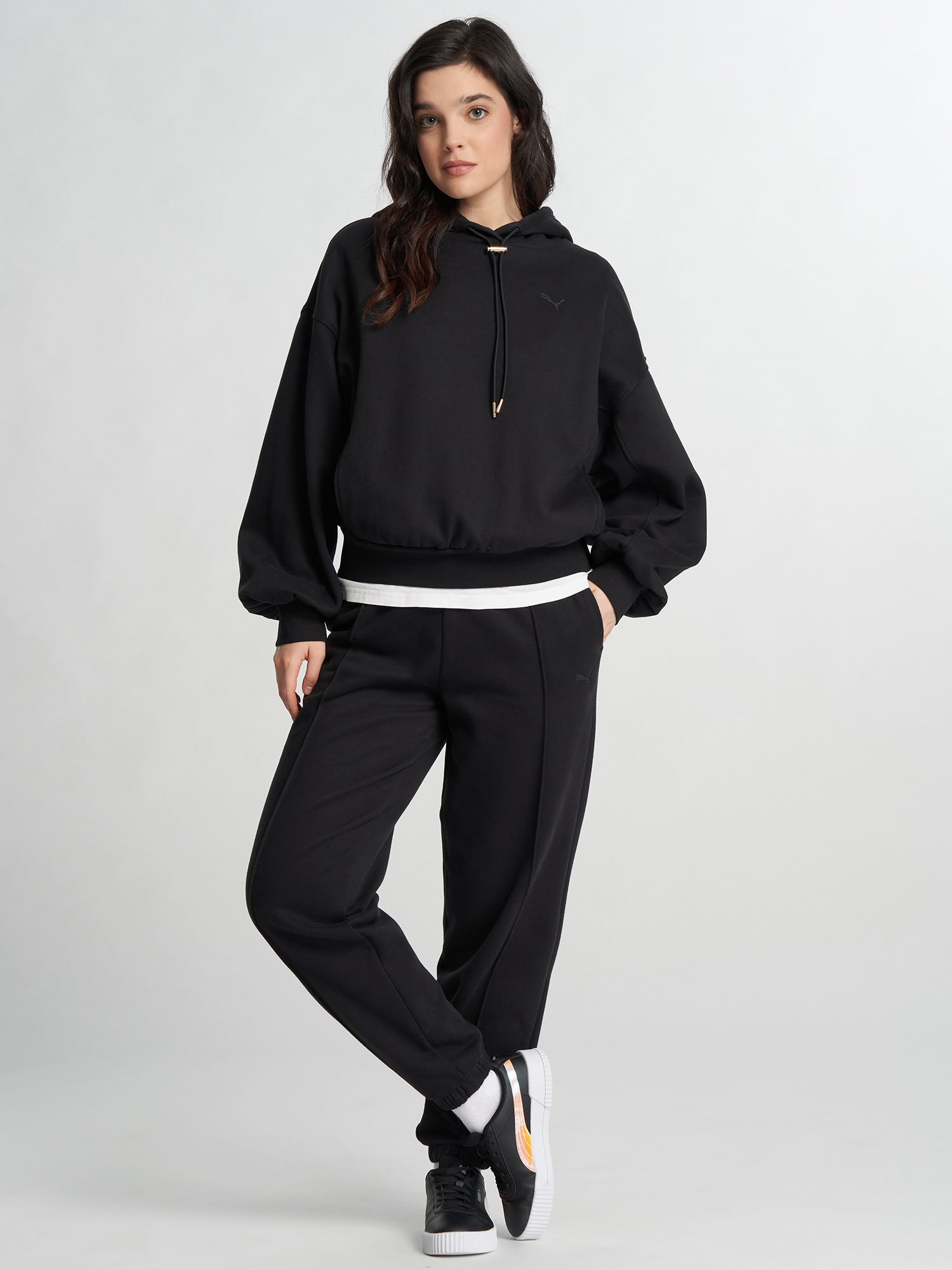 Худи женское PUMA, Черный 4