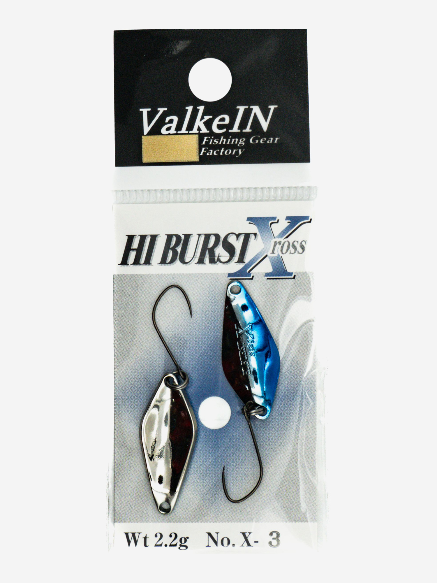 

Блесна ValkeIn Hi Burst X-Ross,  гр, X-3, Мультицвет
