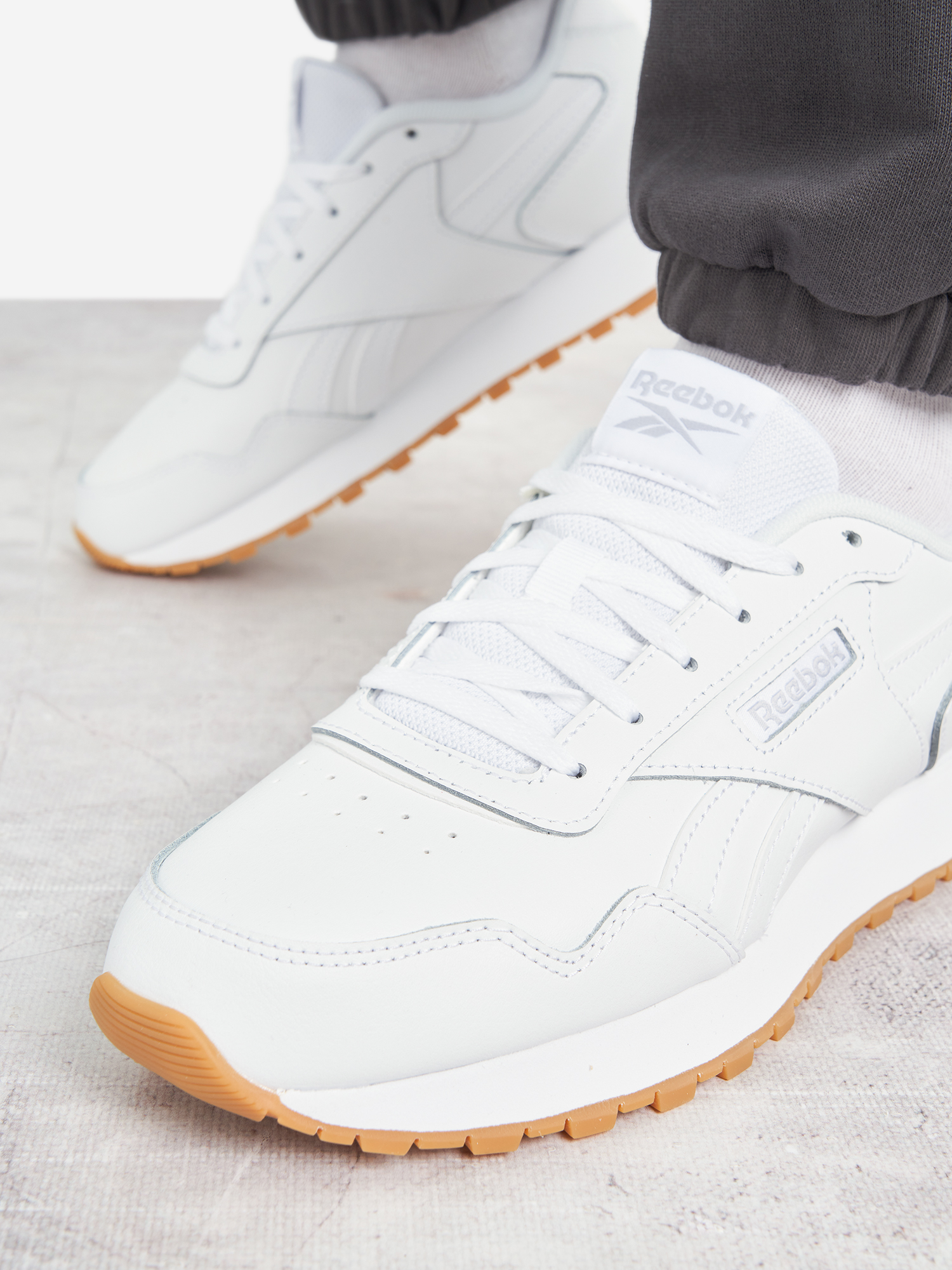 фото Кроссовки женские reebok glide, белый