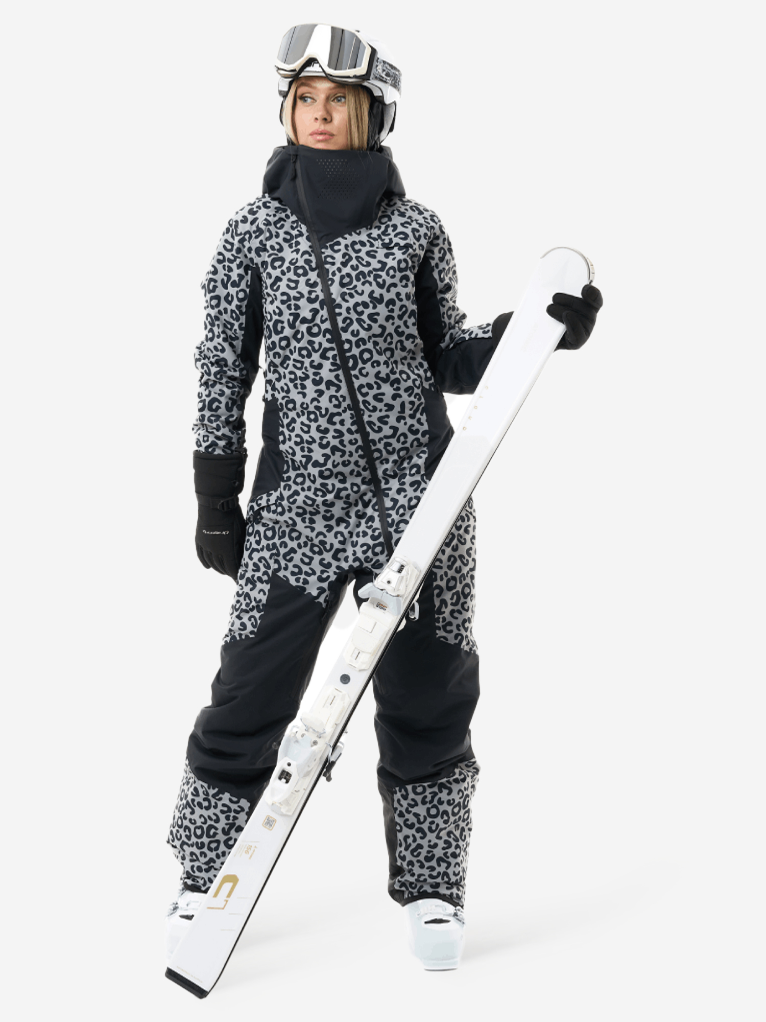 Изображение товара Комбинезон Dragonfly Gravity 2.0 Cat 2026 утепленный сноубордический и горнолыжный, Серый/черный