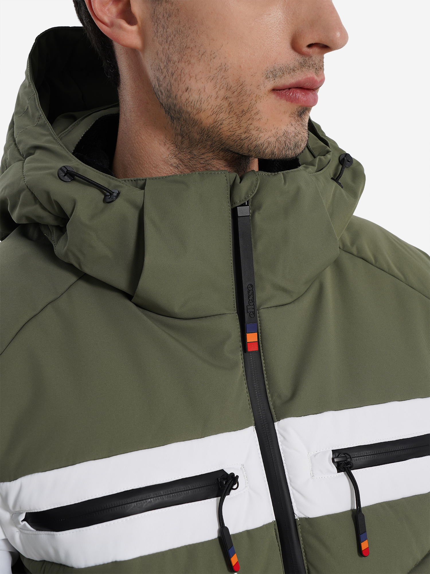 фото Куртка утепленная мужская ellesse, зеленый