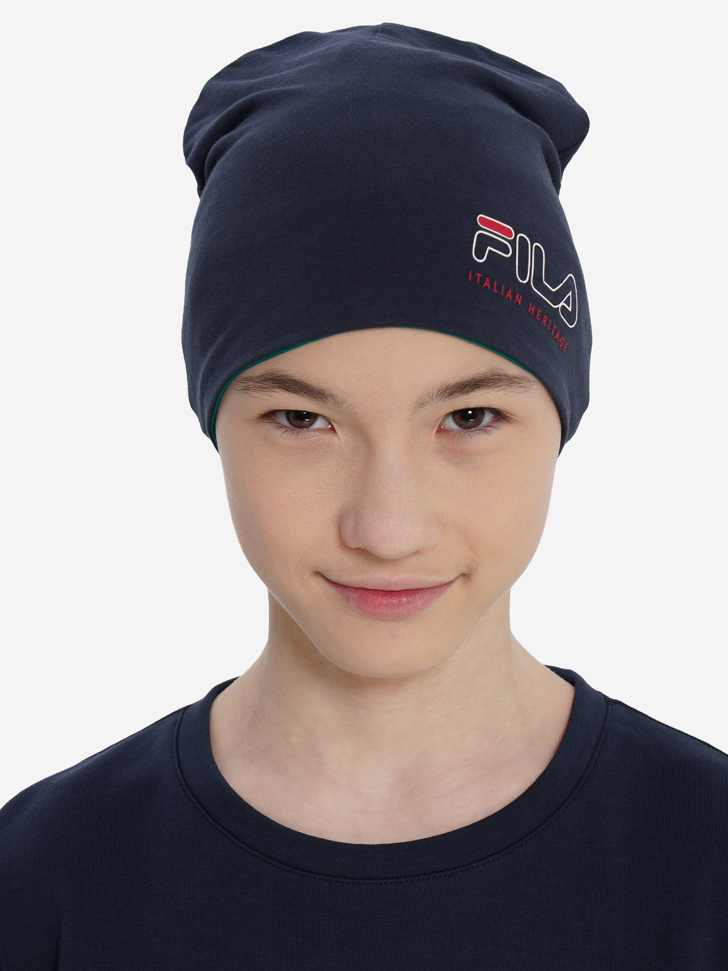 Изображение товара Дизайнерская шапка для мальчиков FILA двусторонняя летняя оригинал