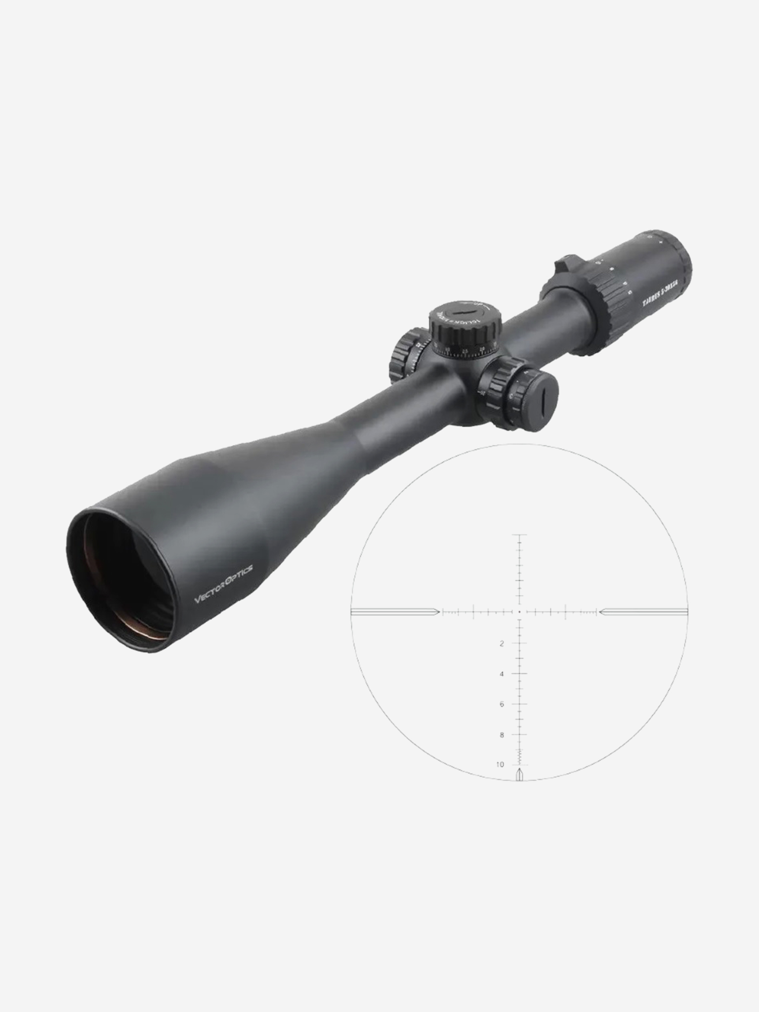 

Оптический прицел Vector Optics 30мм FFP Taurus 5-30x56 SCFF-14, Черный