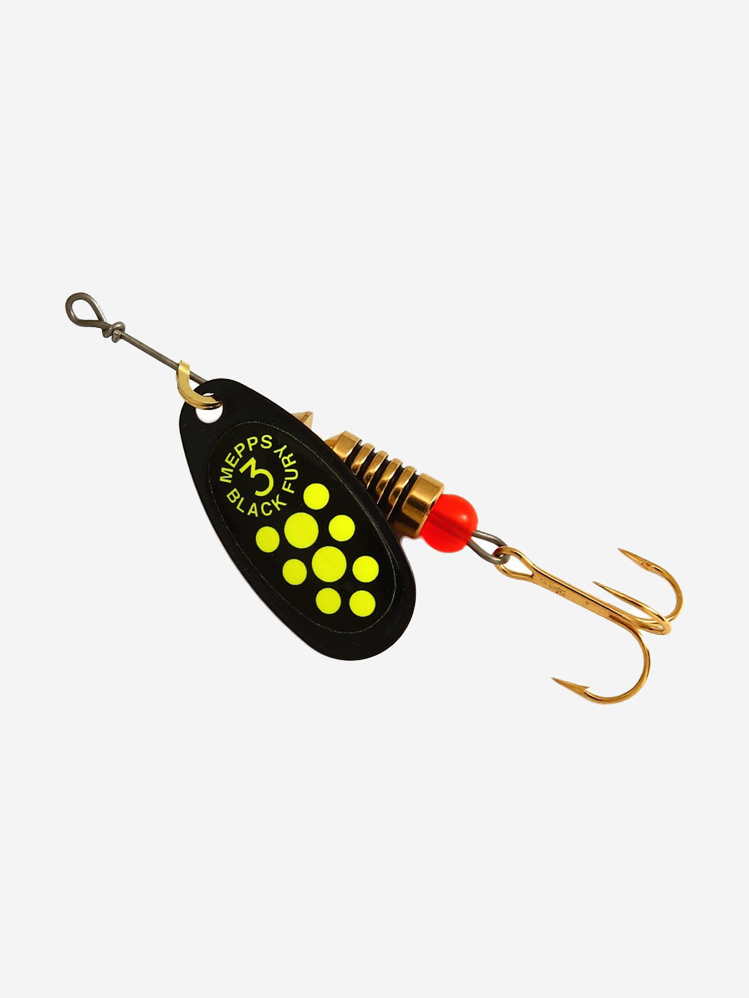 

Блесна для рыбалки вертушка Mepps BLACK FURY , Black/Chartreuse, 1 штука, Черный