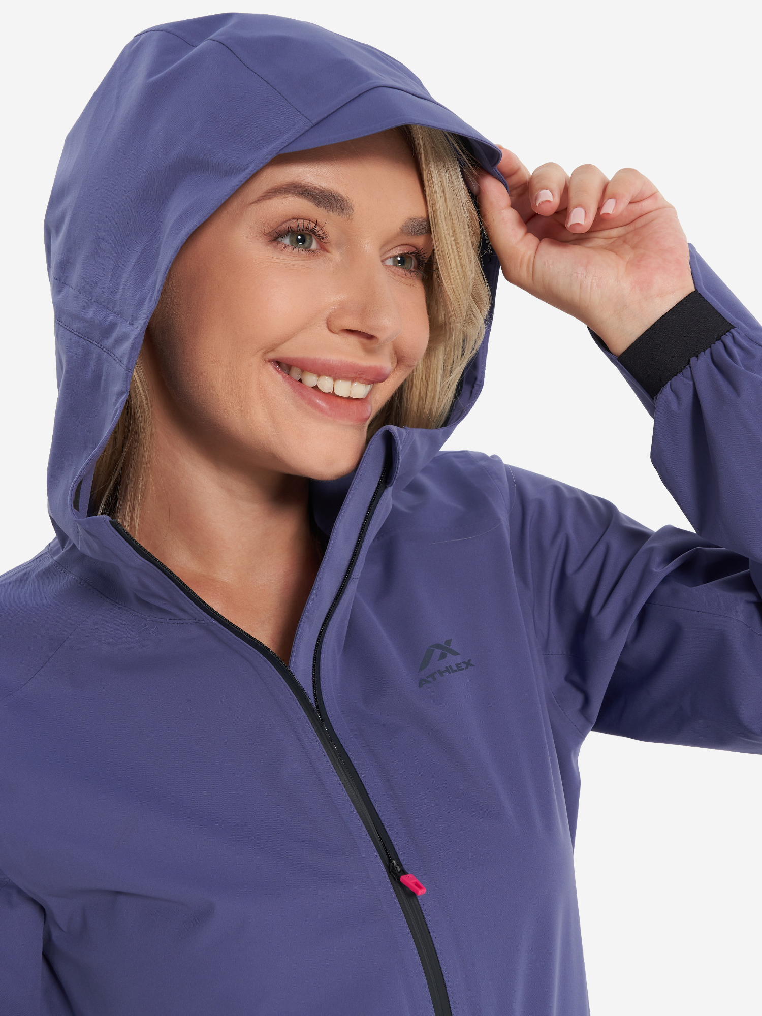фото Куртка мембранная женская athlex protect, синий