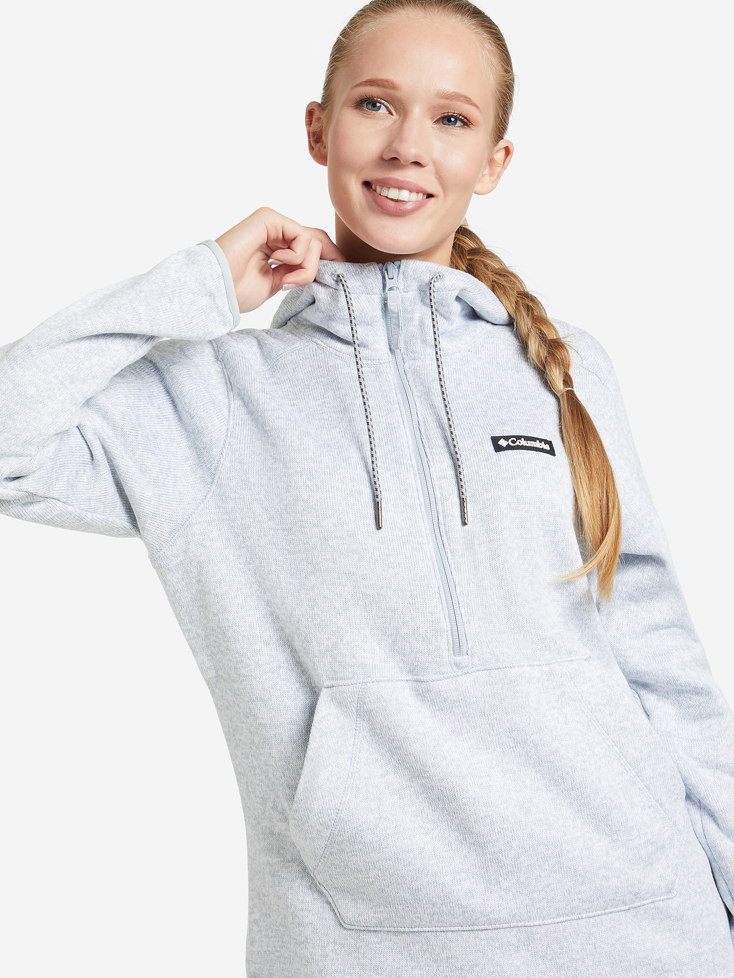 

Джемпер флисовый женский Columbia W Sweater Weather Hooded Pullover, Серый