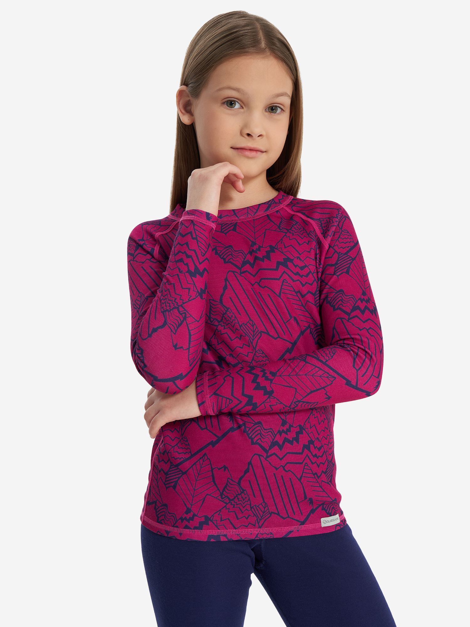 

Термобелье верх для девочек Glissade, Розовый