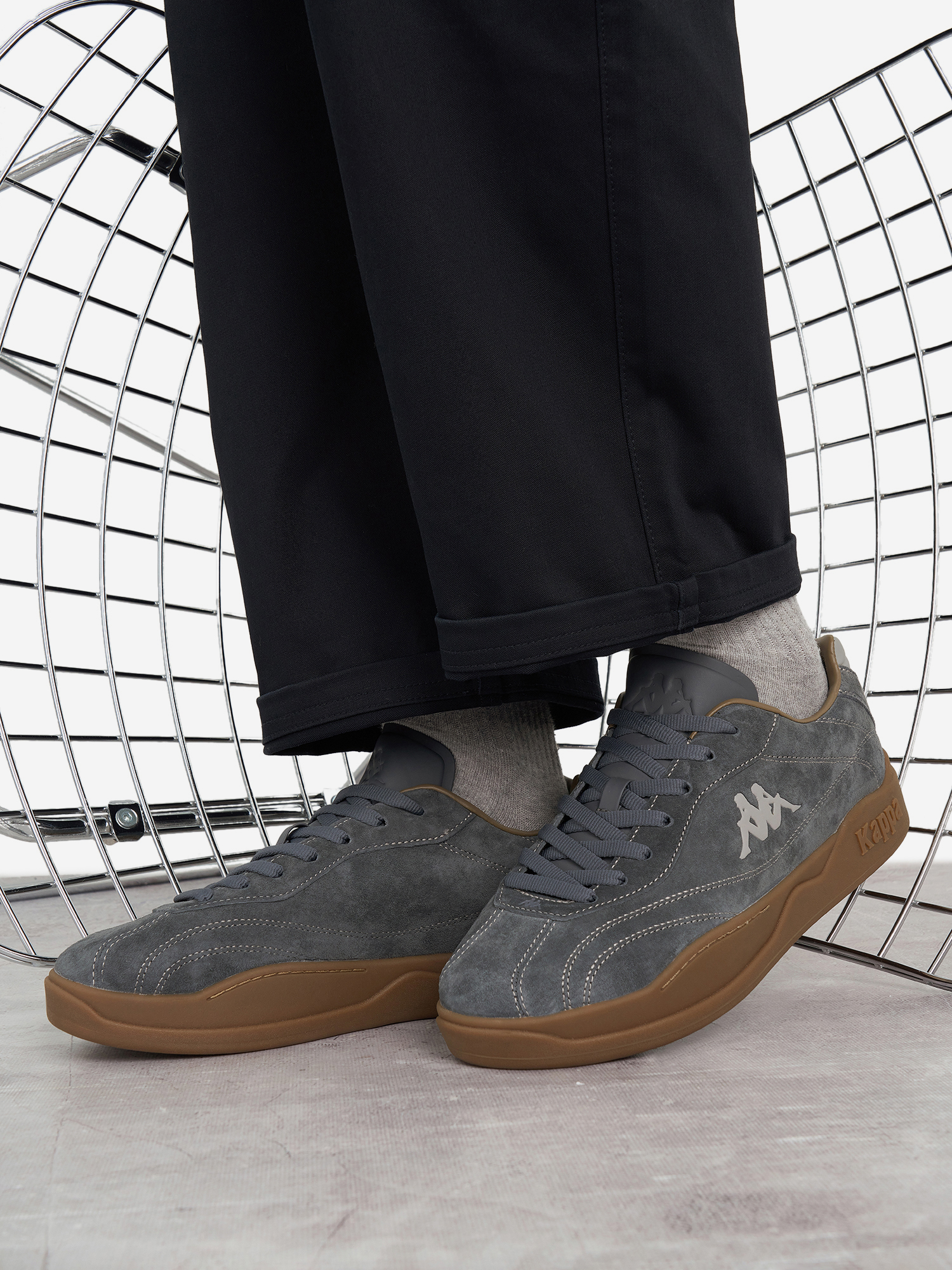 

Кеды мужские Kappa Icon, Серый