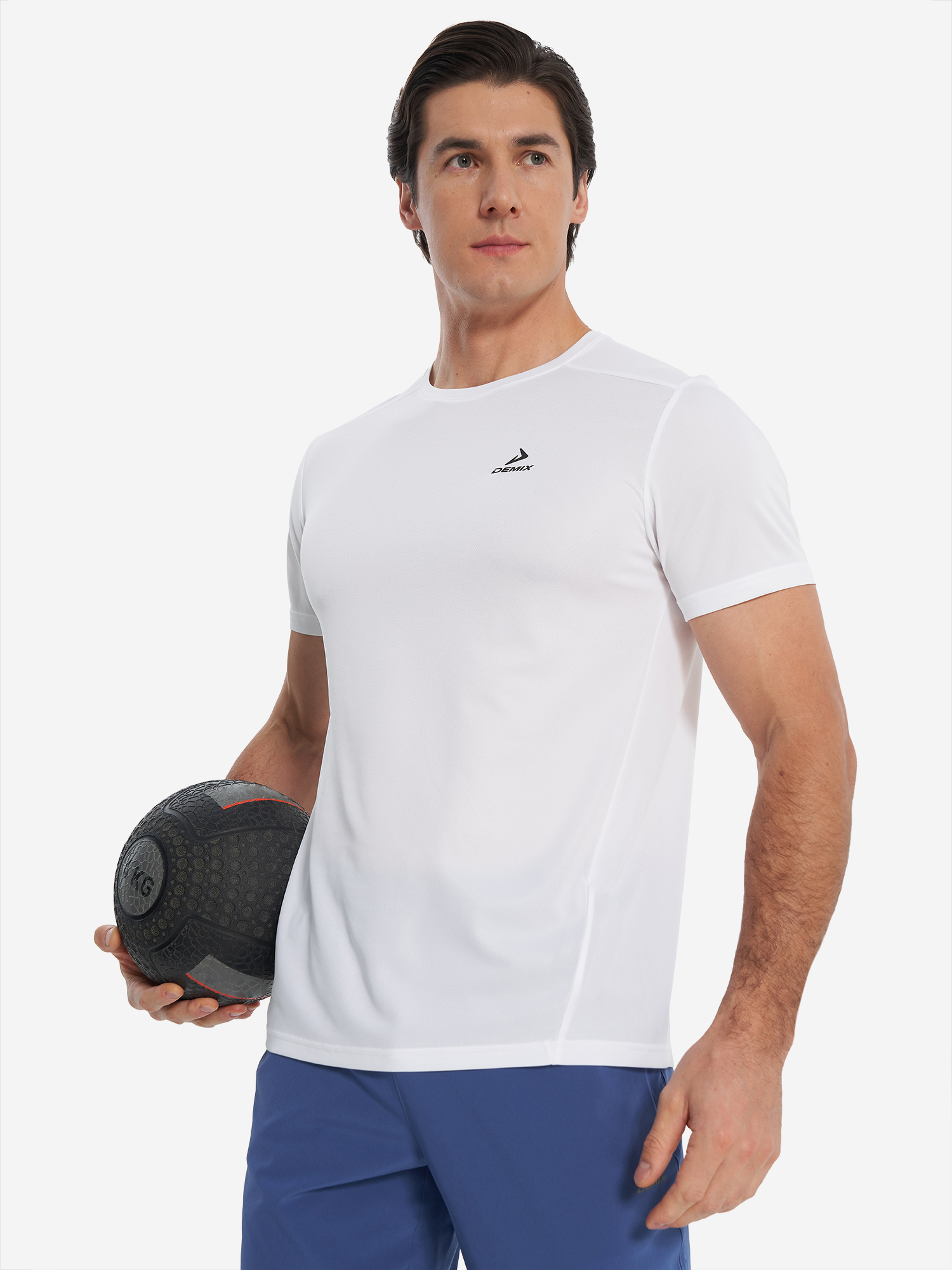 Футболка Demix Белая, белый, арт. 34219