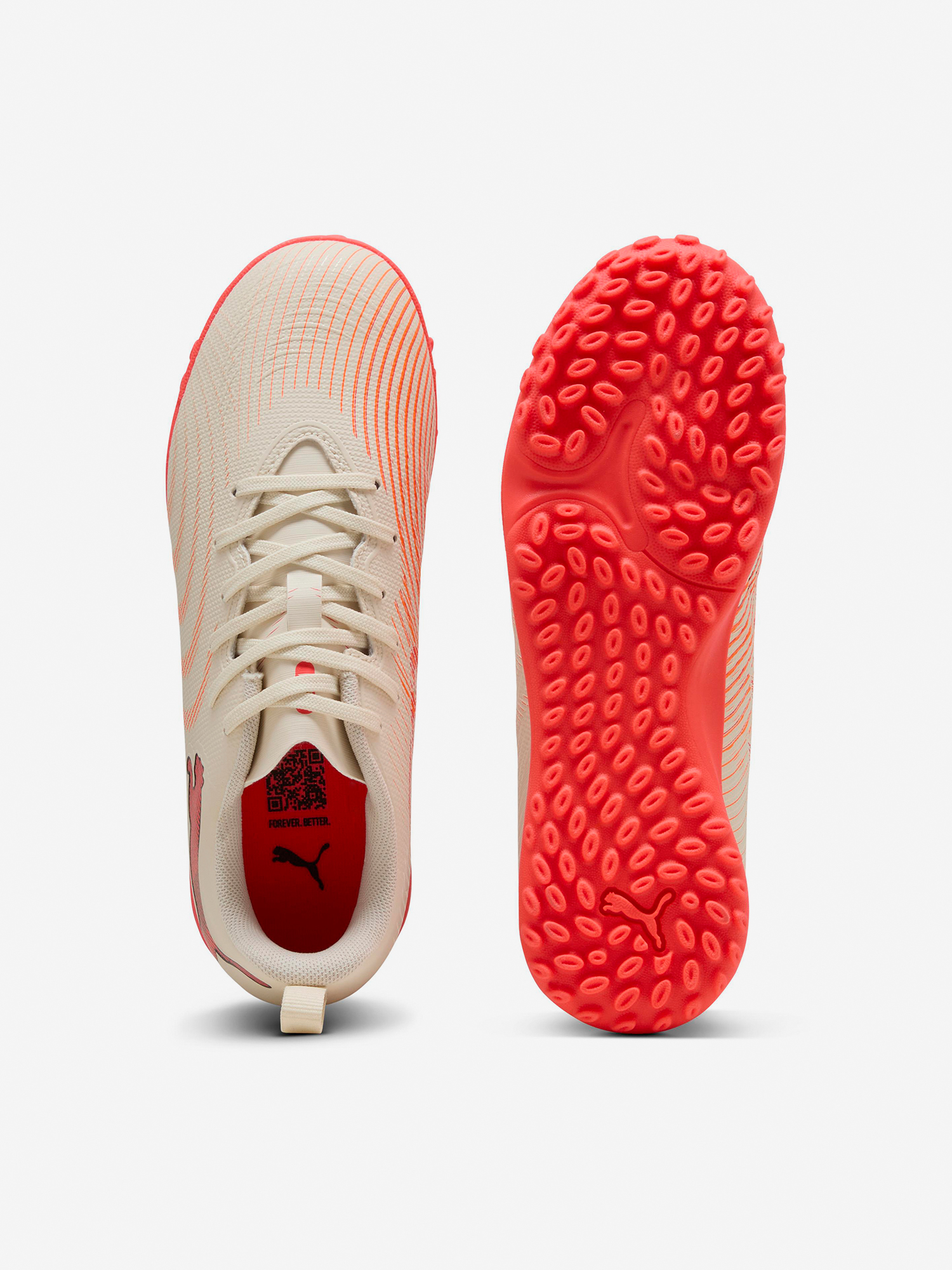Бутсы для мальчиков PUMA Future 9 Play Tt, Бежевый 4