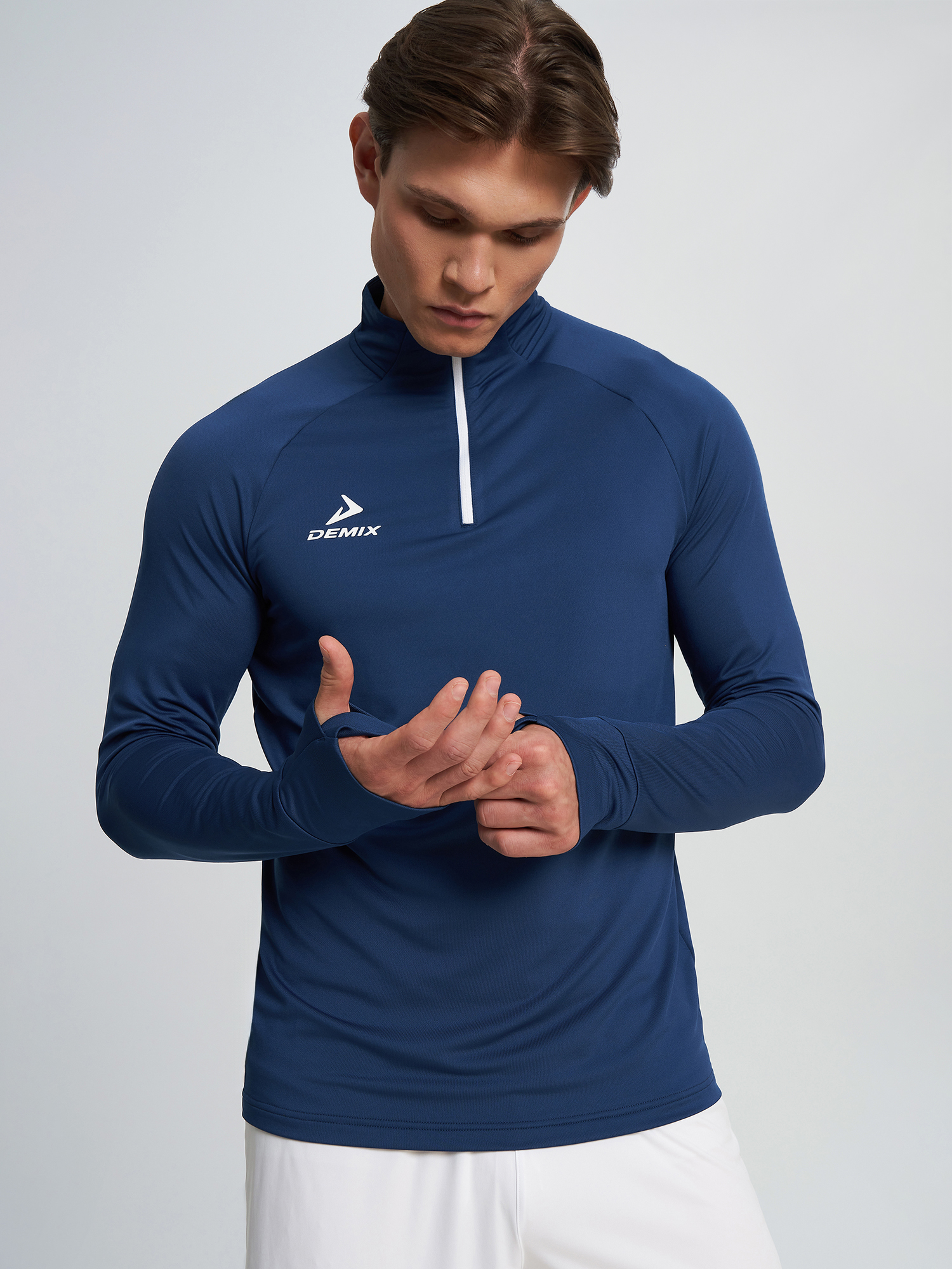 Изображение товара Джемпер футбольный мужской Demix Playmaker, Сапфировый