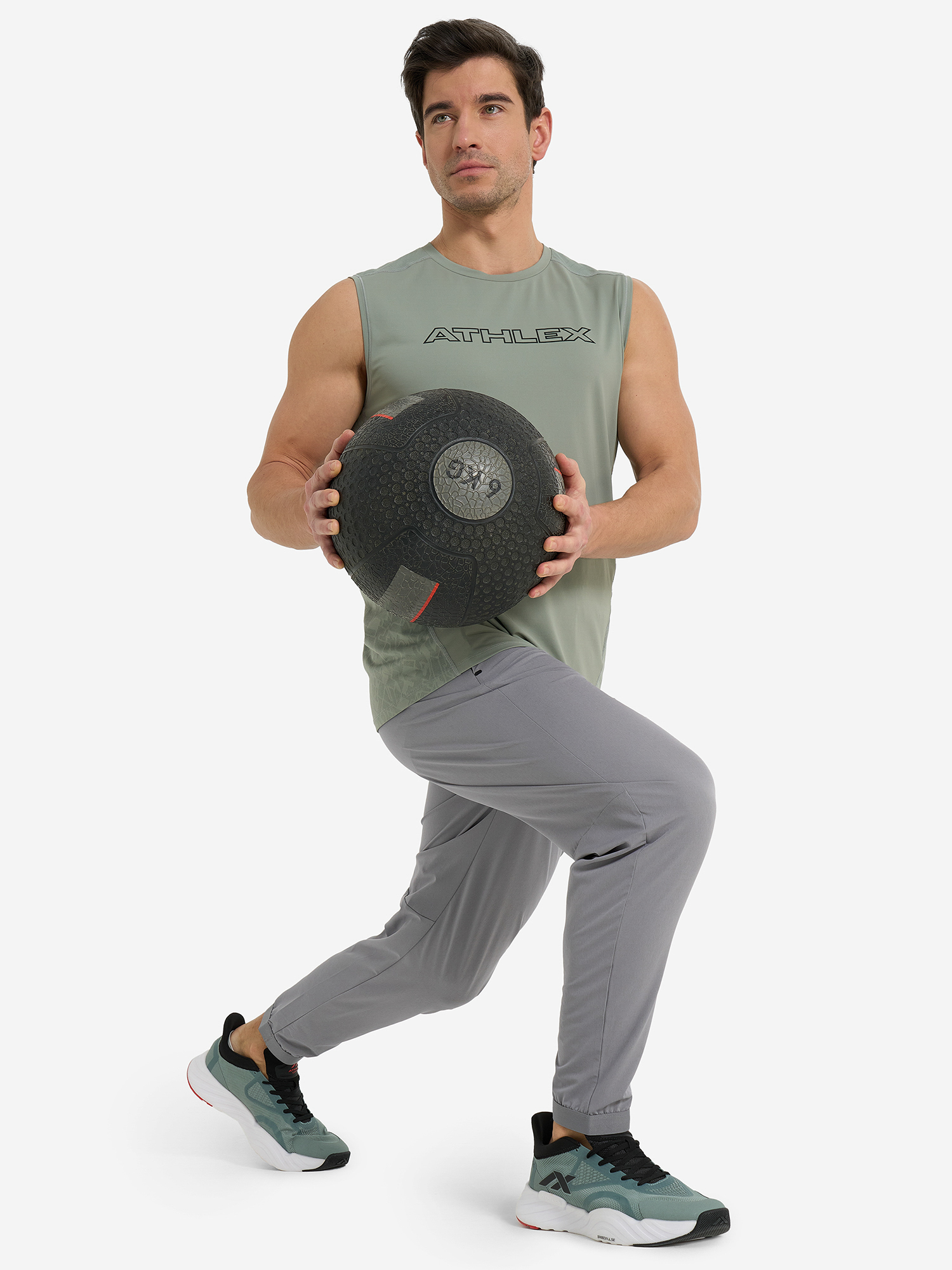 фото Брюки мужские athlex, серый