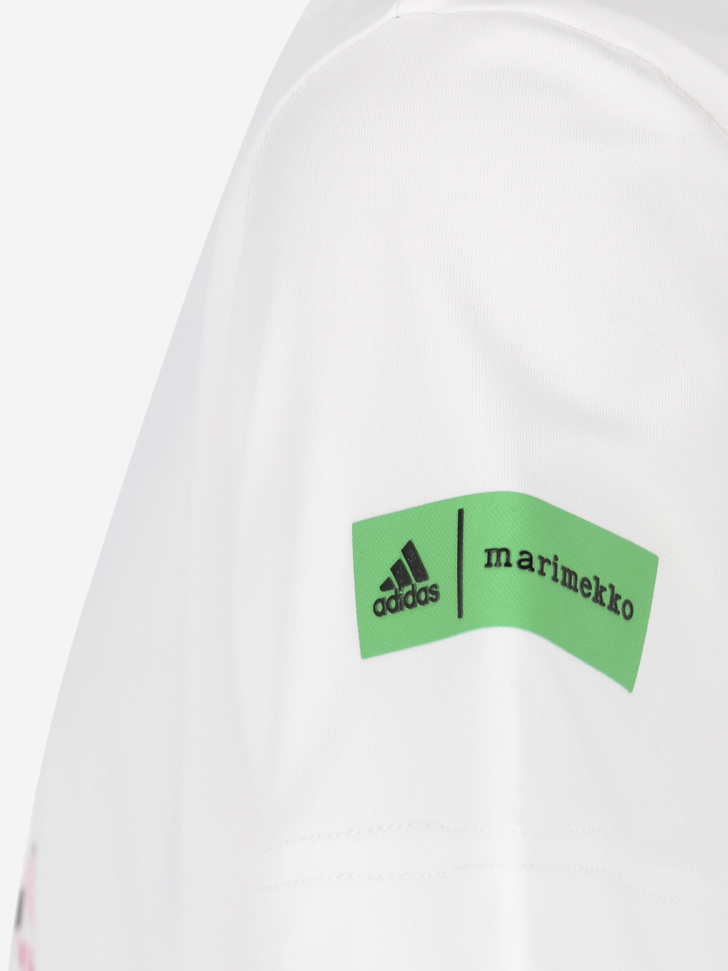 Футболка для девочек adidas Marimekko Training, Белый H57208A01-, размер 128 - фото 7