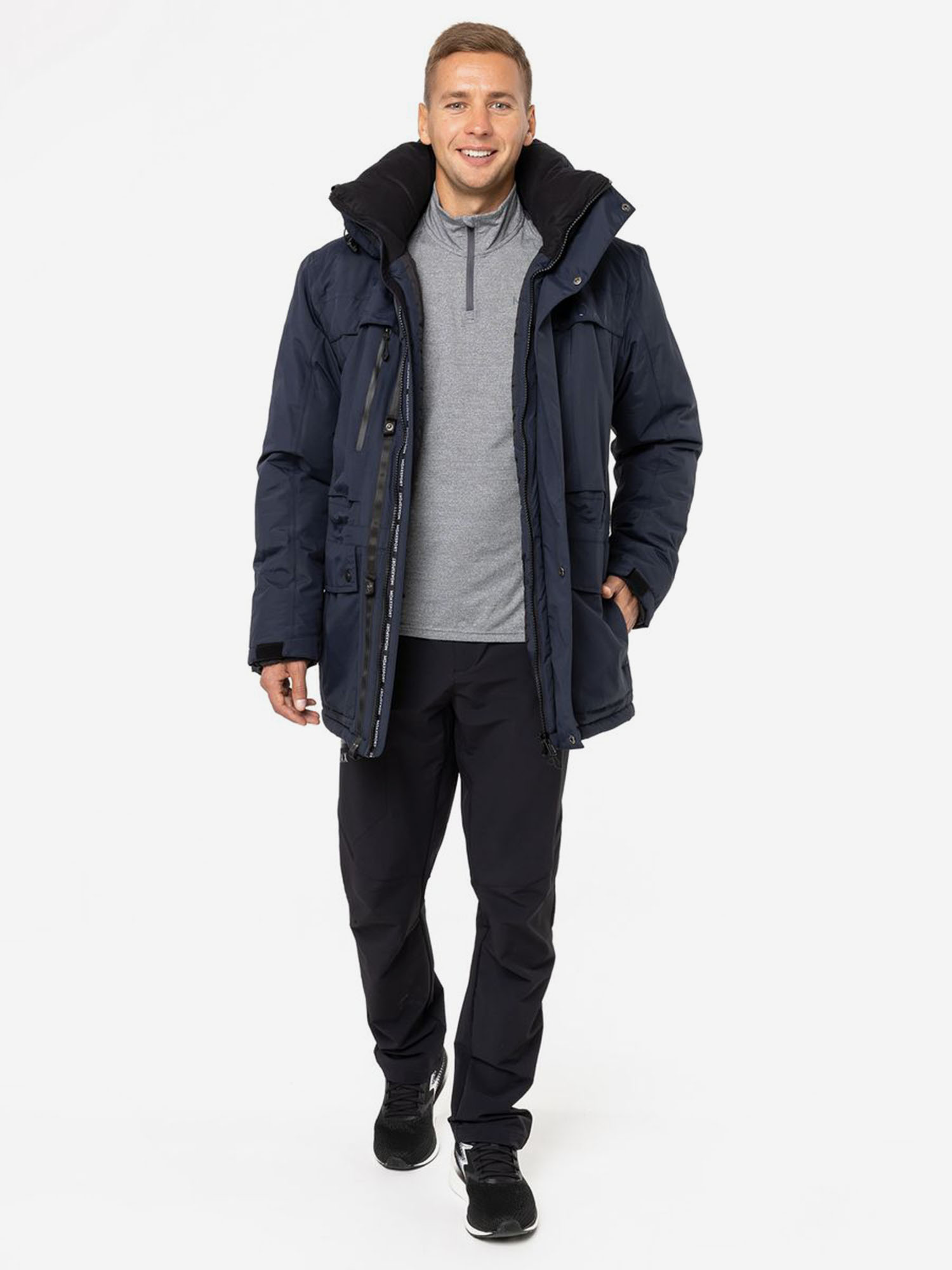 

Парка мужская MOAXSPORT Siberia Dupont, Синий