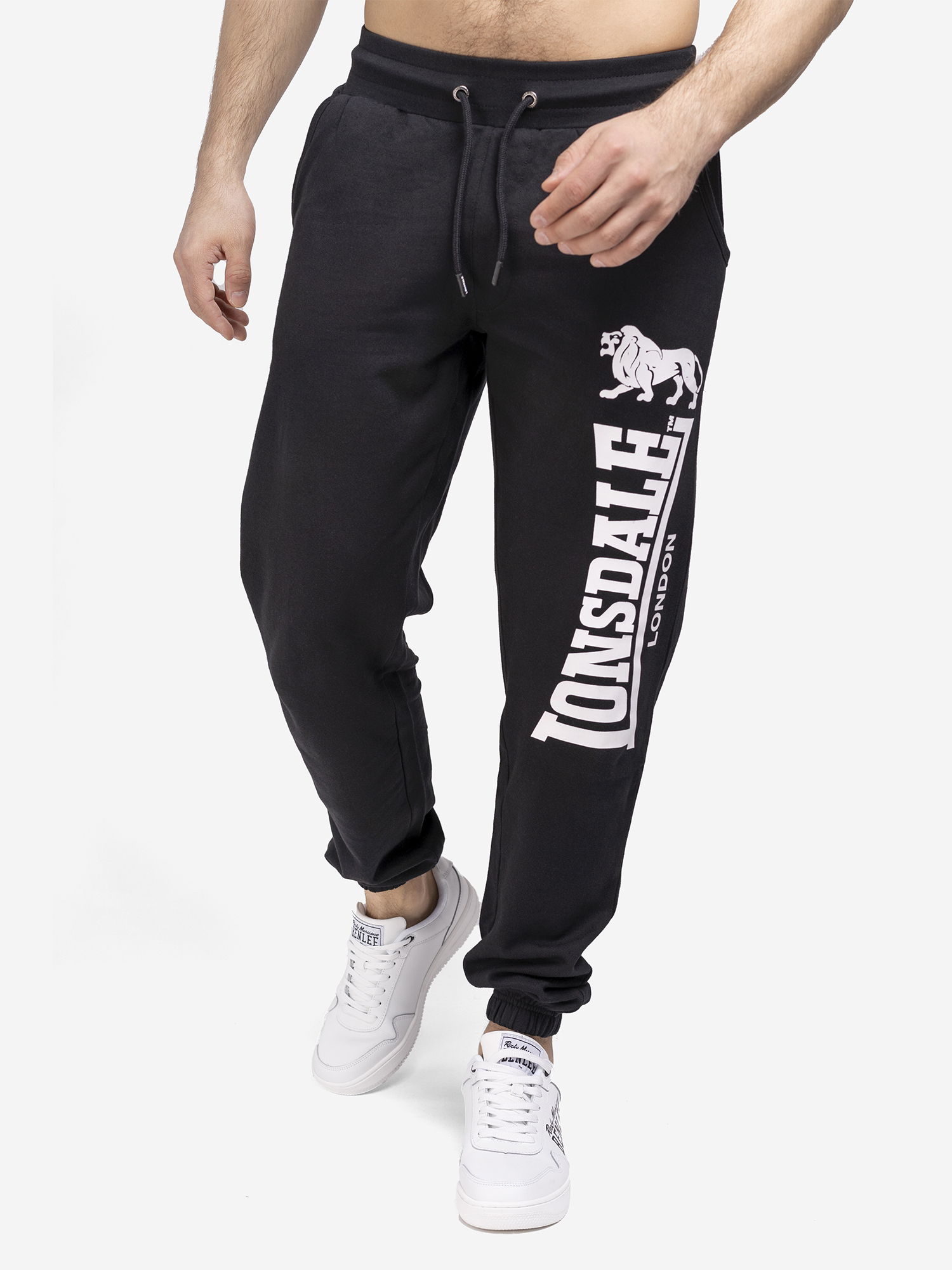 Брюки спортивные мужские LONSDALE OCKLE, Черный