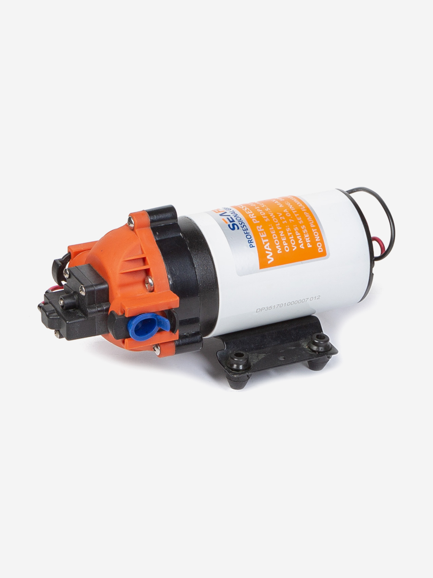 

Помпа водоподающая SeaFlo мембранная, 12V, 5.5 л/мин, 5.5 BAR, 80 PSI, Белый