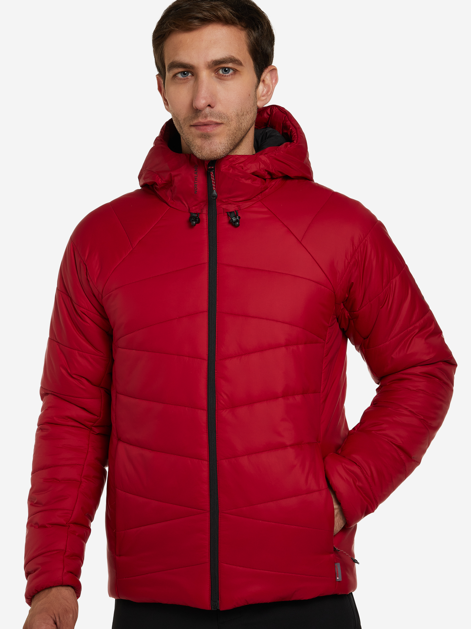 Куртка утепленная мужская Northland, Красный футболка мужская northland красный