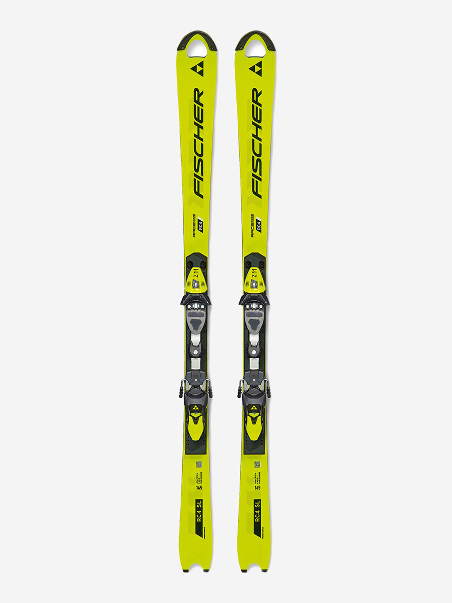 

Горные лыжи с креплениями Fischer RC4 WC SL JR M/O-Plate + RC4 Z11 FF 24/25, Желтый