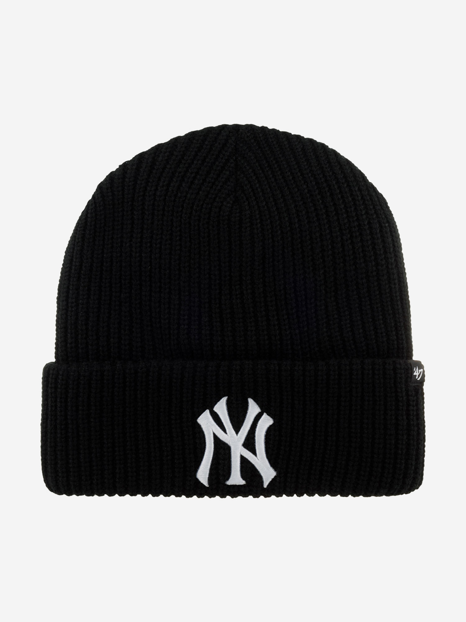 Шапка с отворотом 47 BRAND B-UPRCT17ACE-BK New York Yankees MLB (черный), Черный