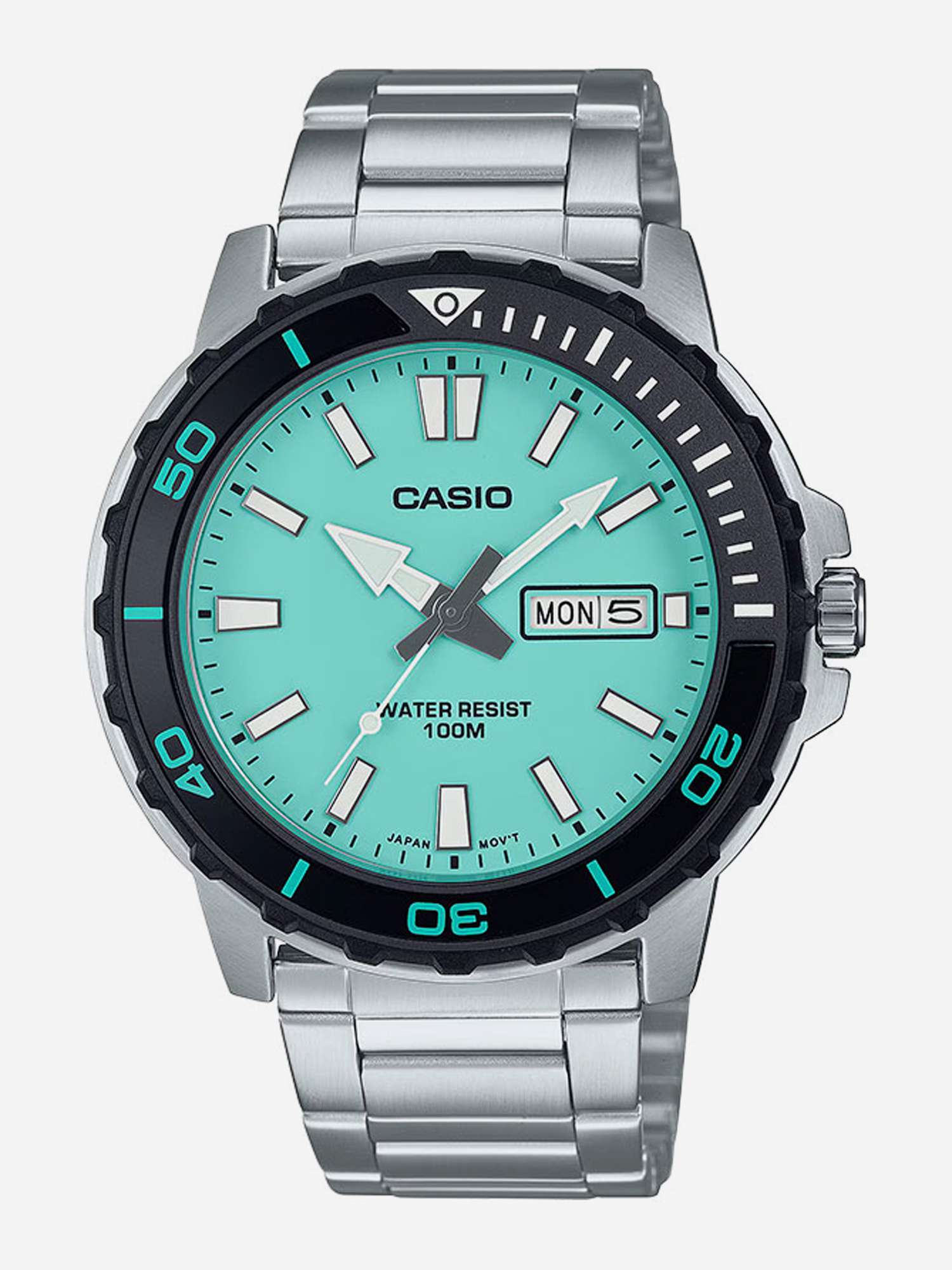 

Наручные часы Casio Collection MTD-125D-2A2, Серебряный