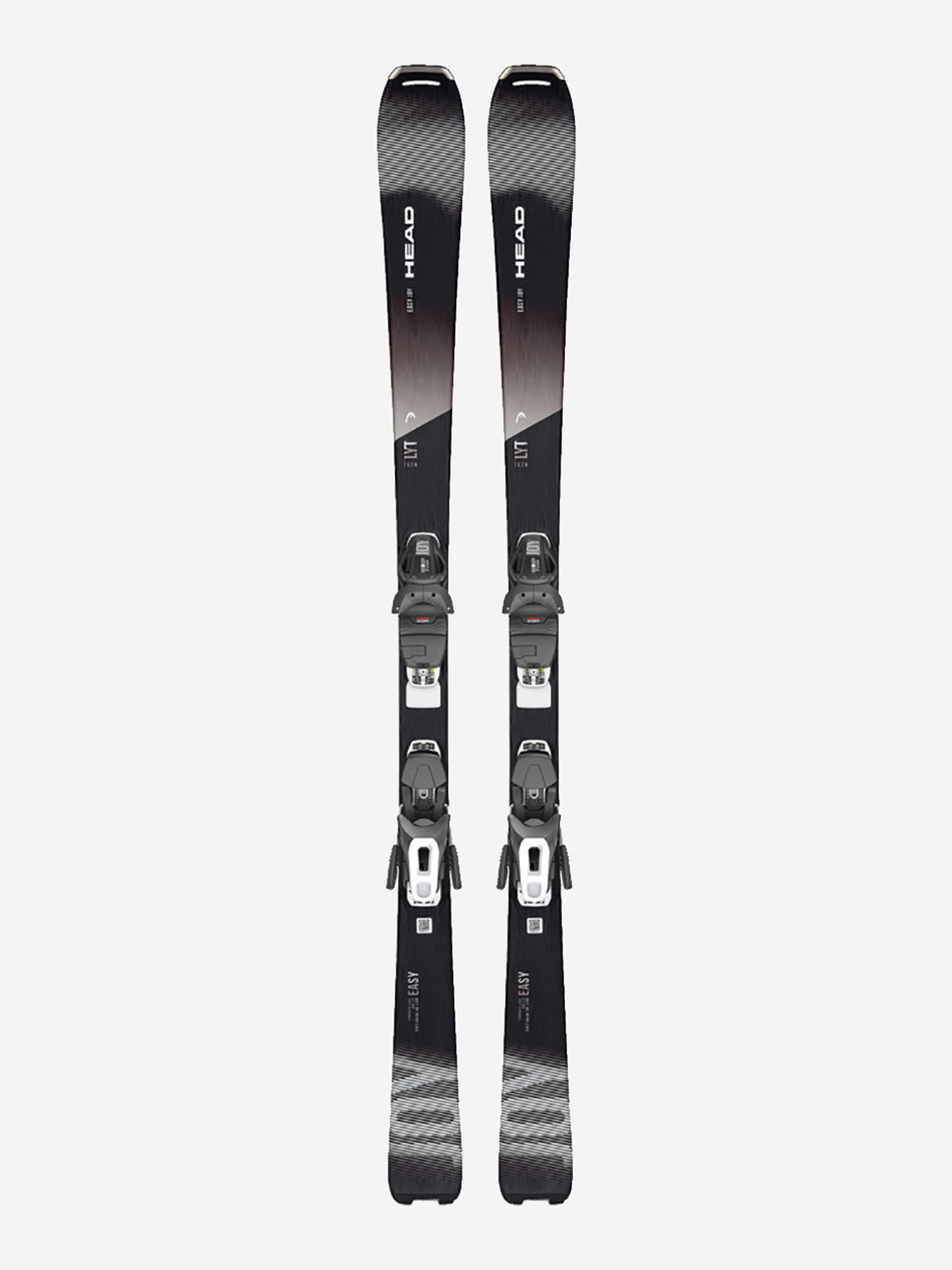 

Горные лыжи с креплениями Head Easy Joy R SLR + SLR 9.0 GW Black/White 22/23, Черный
