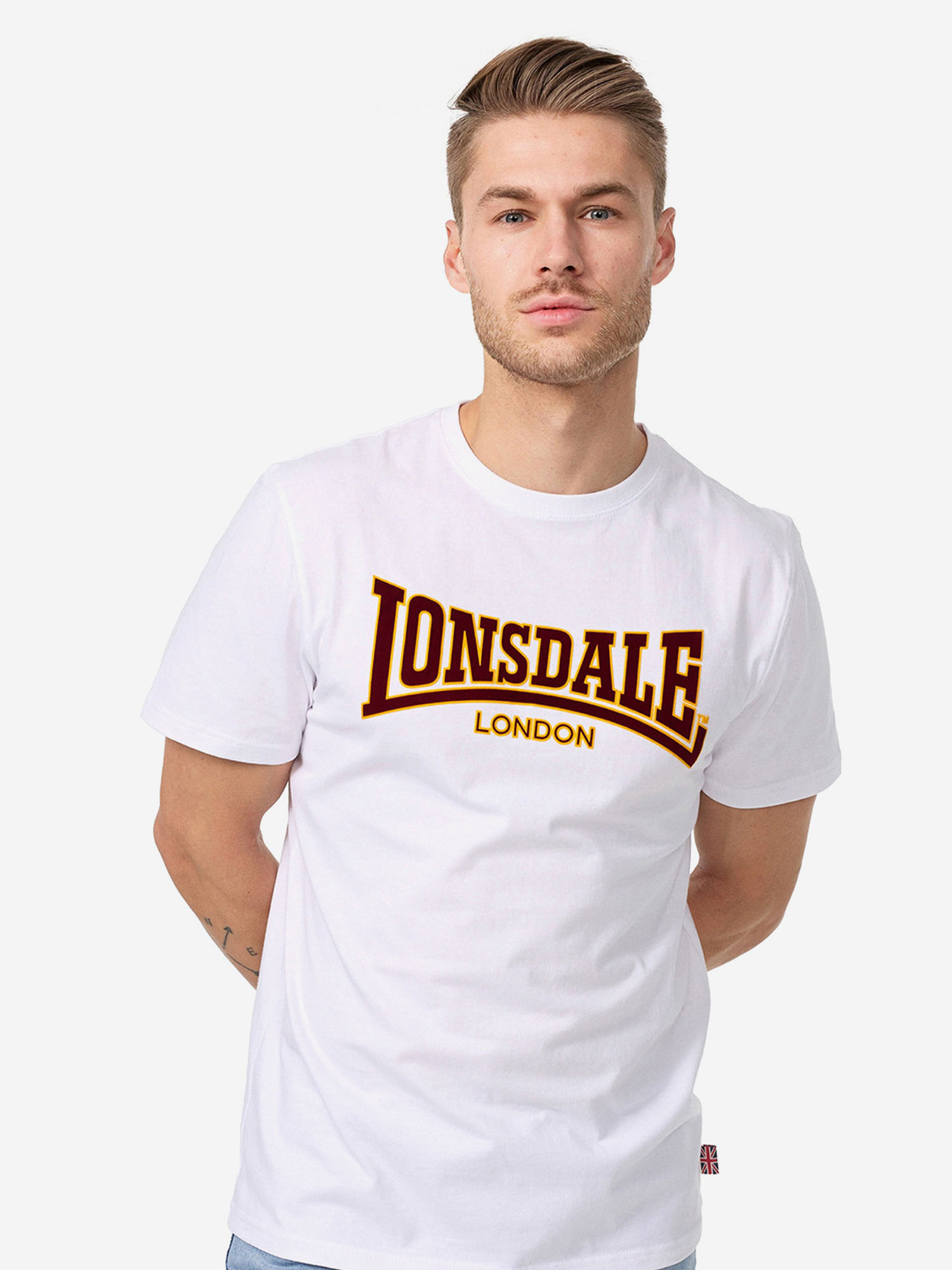 

Футболка мужская LONSDALE CLASSIC, Белый