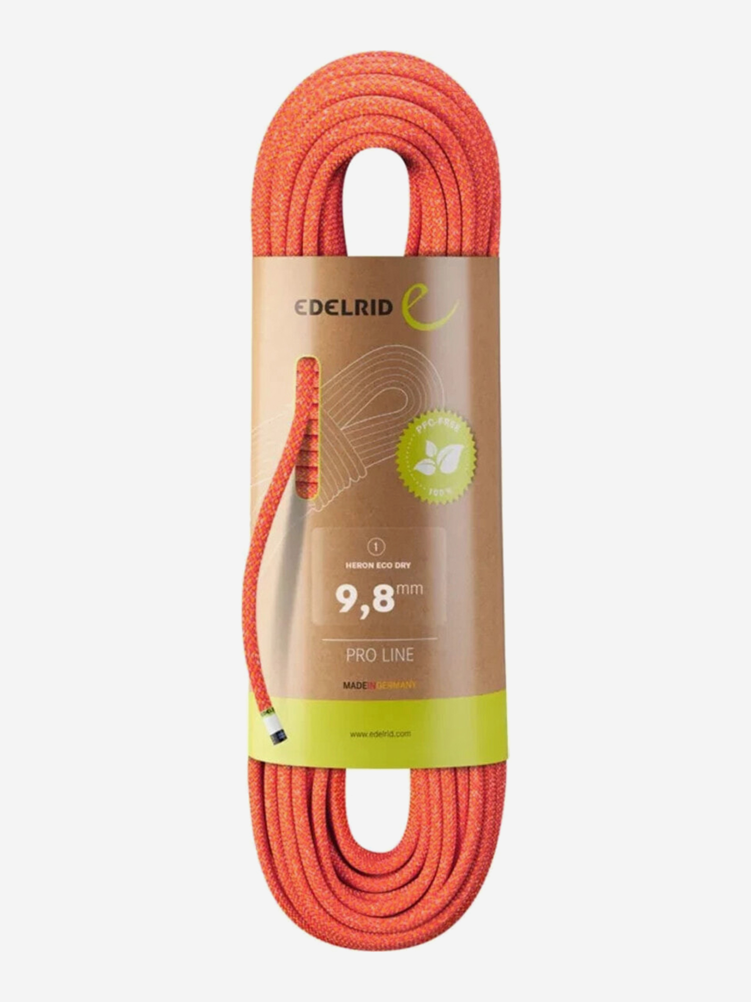 Изображение товара Веревка Edelrid Heron Eco Dry 9,8 мм