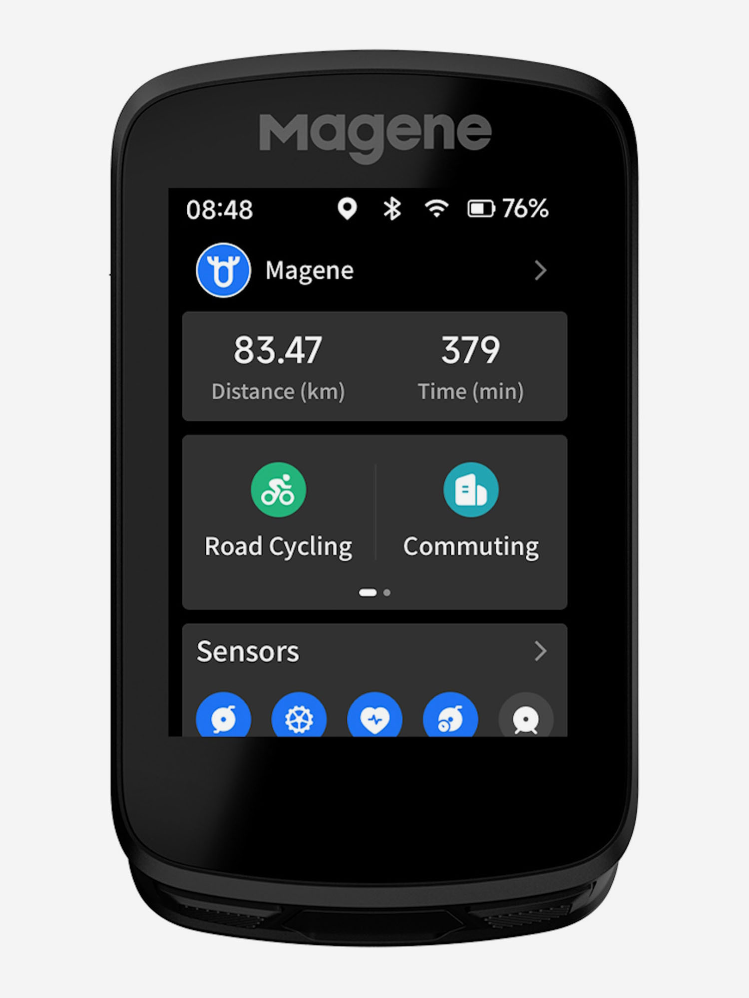 

Беспроводной умный GPS велокомпьютер Magene C606, Черный