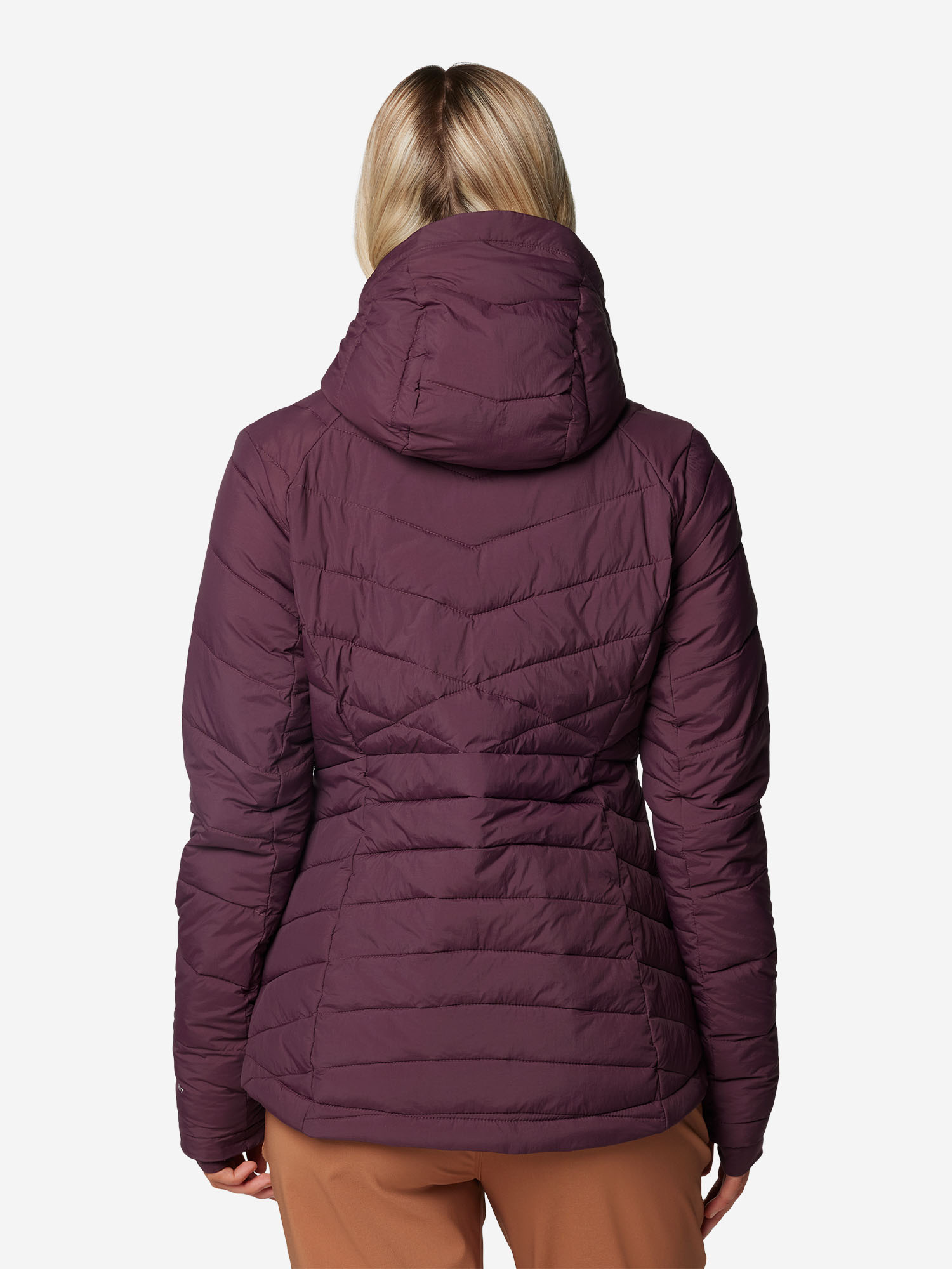 Куртка утепленная женская Columbia Joy Peak II Hooded Jacket, Коричневый 2089041CLB-607, размер 48 - фото 6