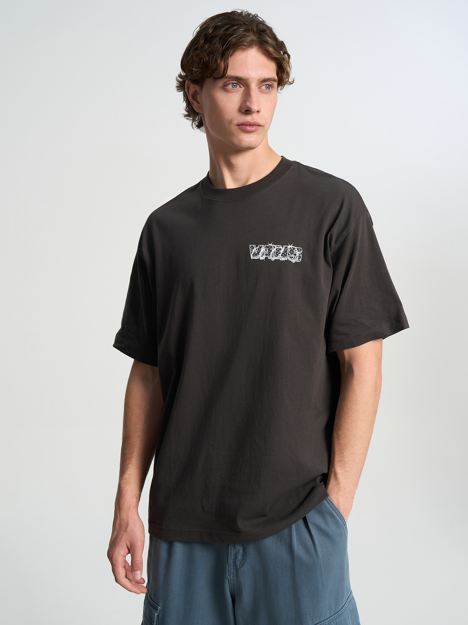 Футболка мужская Vans Barbed Wrap, Серый