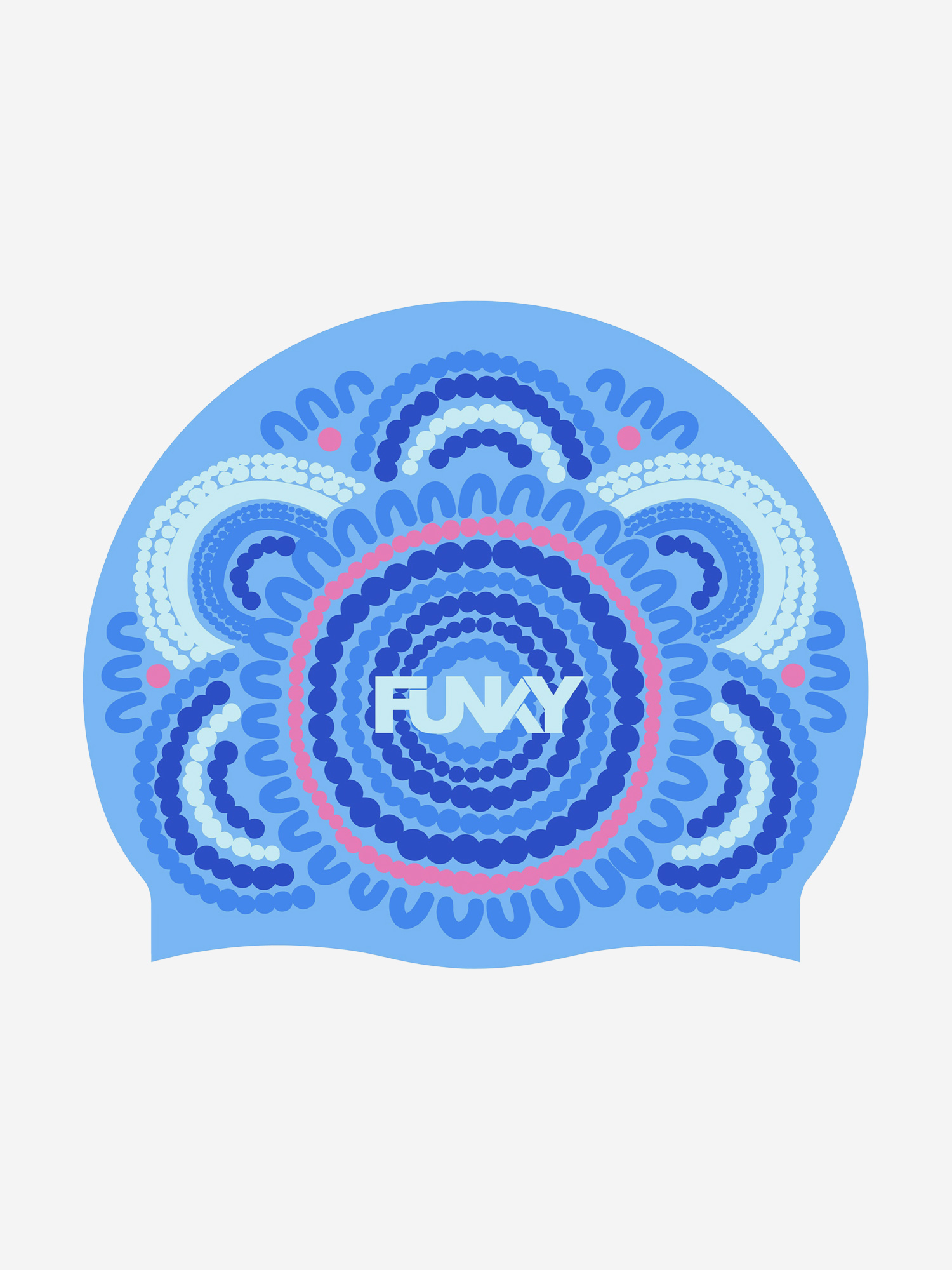 

Шапочка для плавания Funky Bundjalung Blue, Голубой