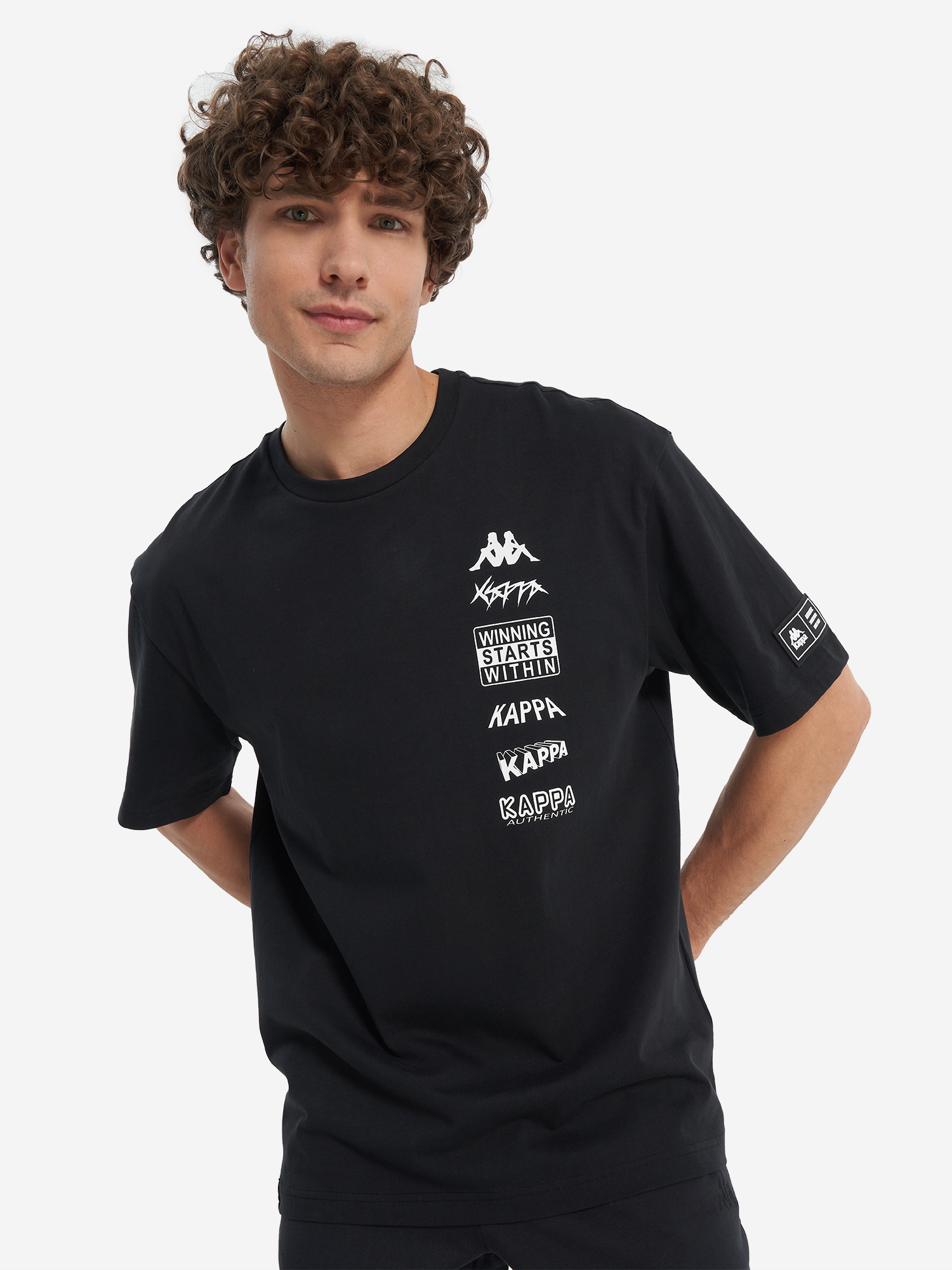 

Футболка мужская Kappa, Черный