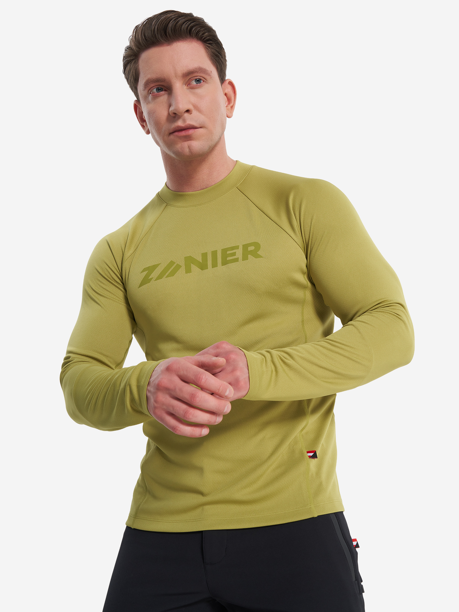 

Лонгслив мужской Zanier, Зеленый