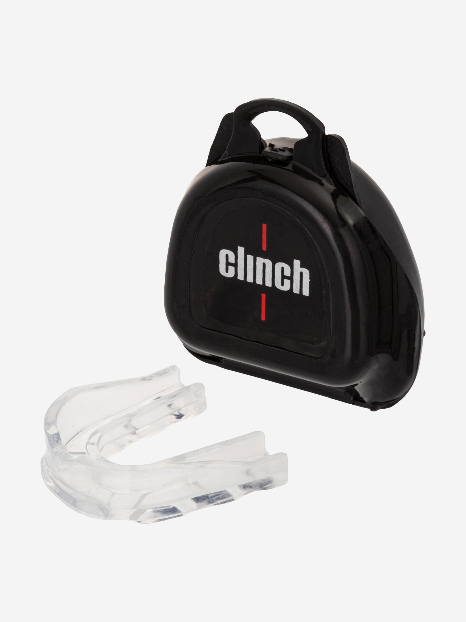 Капа одночелюстная Clinch Olimp Single Layer Mouthguard прозрачная, Белый