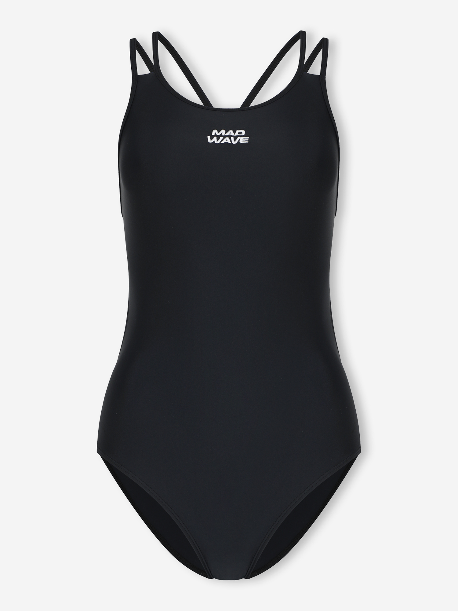 Купальник слитный женский Mad Wave Cris Base, черный, арт. M146422M41-01W