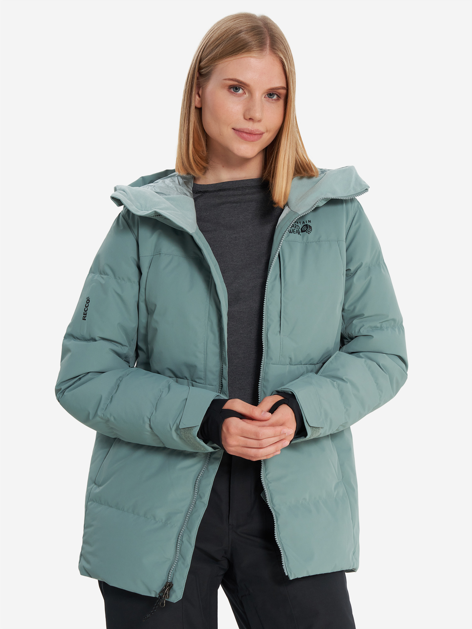 Изображение товара Пуховик женский Mountain Hardwear Powder Maven зимняя теплая куртка Изображение товара Пуховик женский Mountain Hardwear Powder Maven зимняя теплая куртка