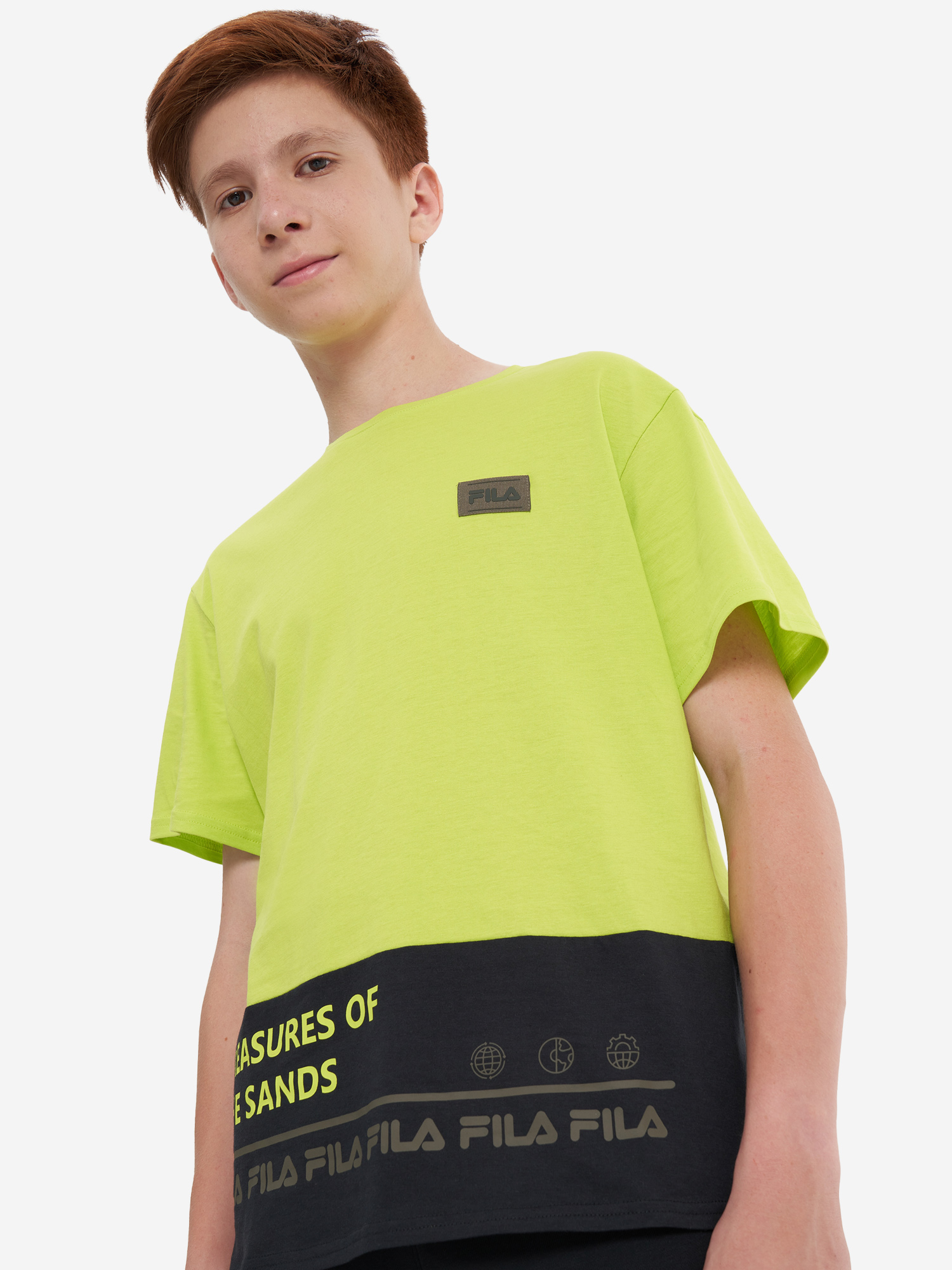 

Футболка для мальчиков FILA, Зеленый