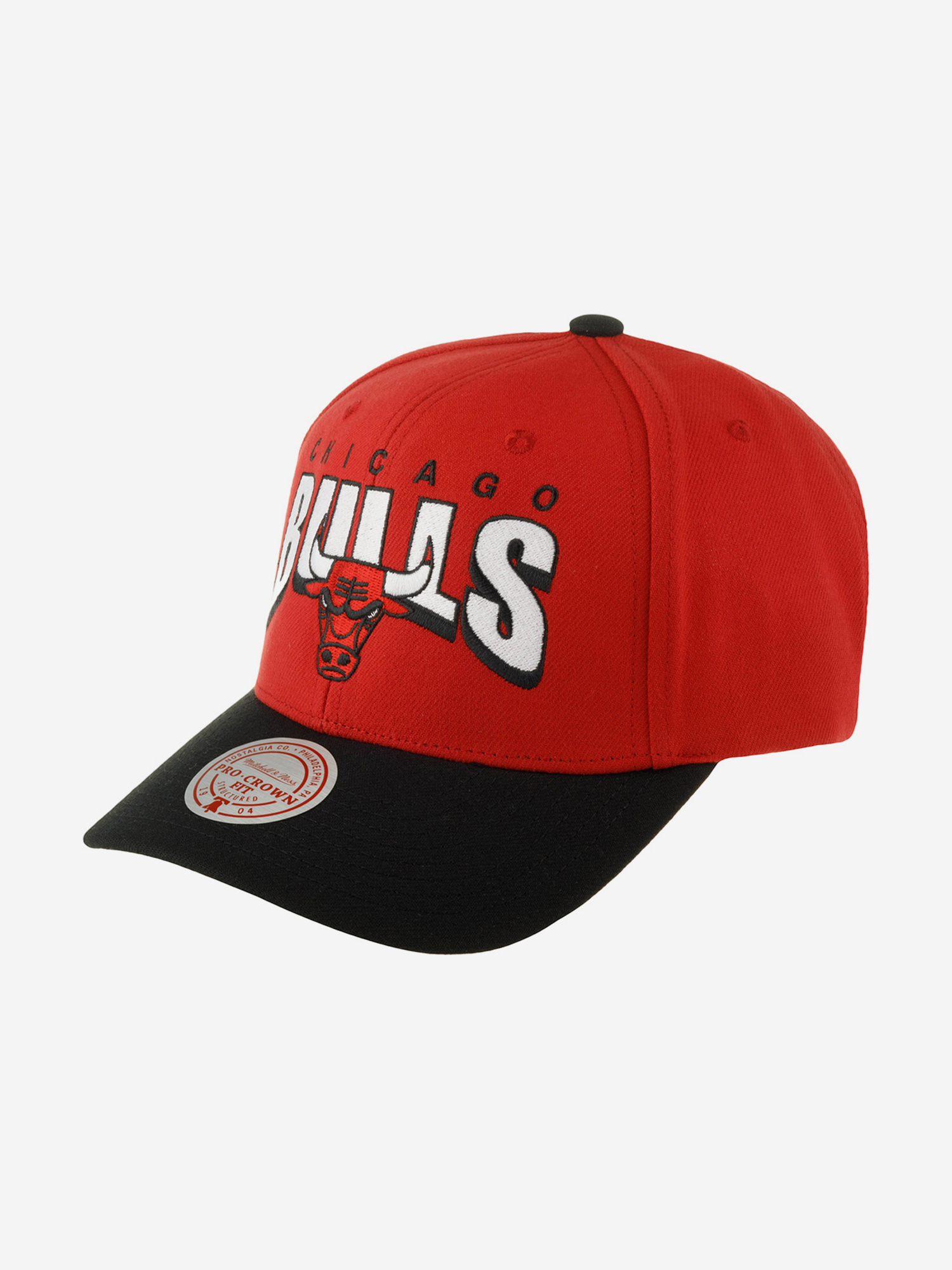 Изображение товара Бейсболка MITCHELL NESS Chicago Bulls NBA из полиэстера для взрослых