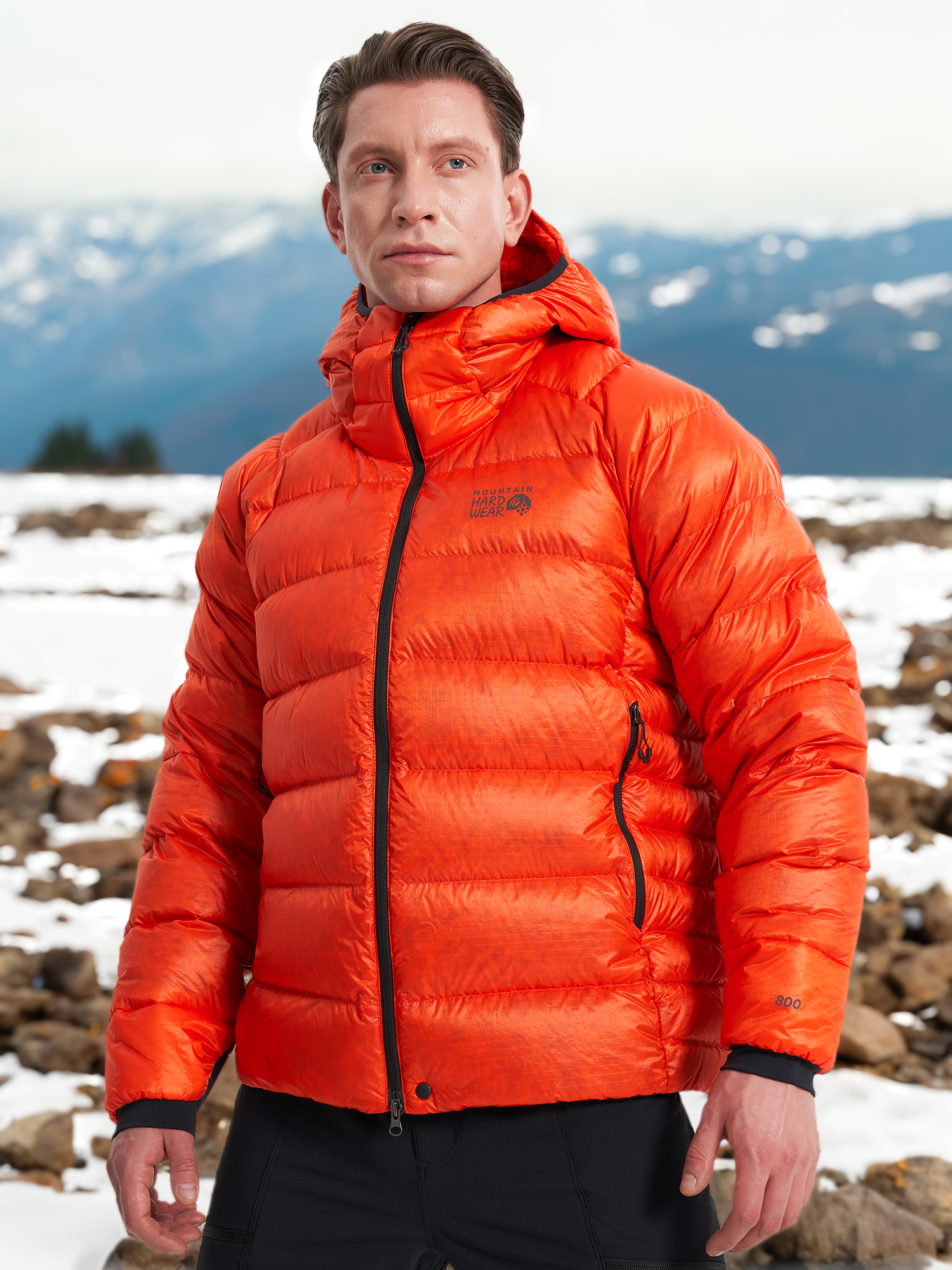 

Пуховик мужской Mountain Hardwear Phantom Alpine, Оранжевый