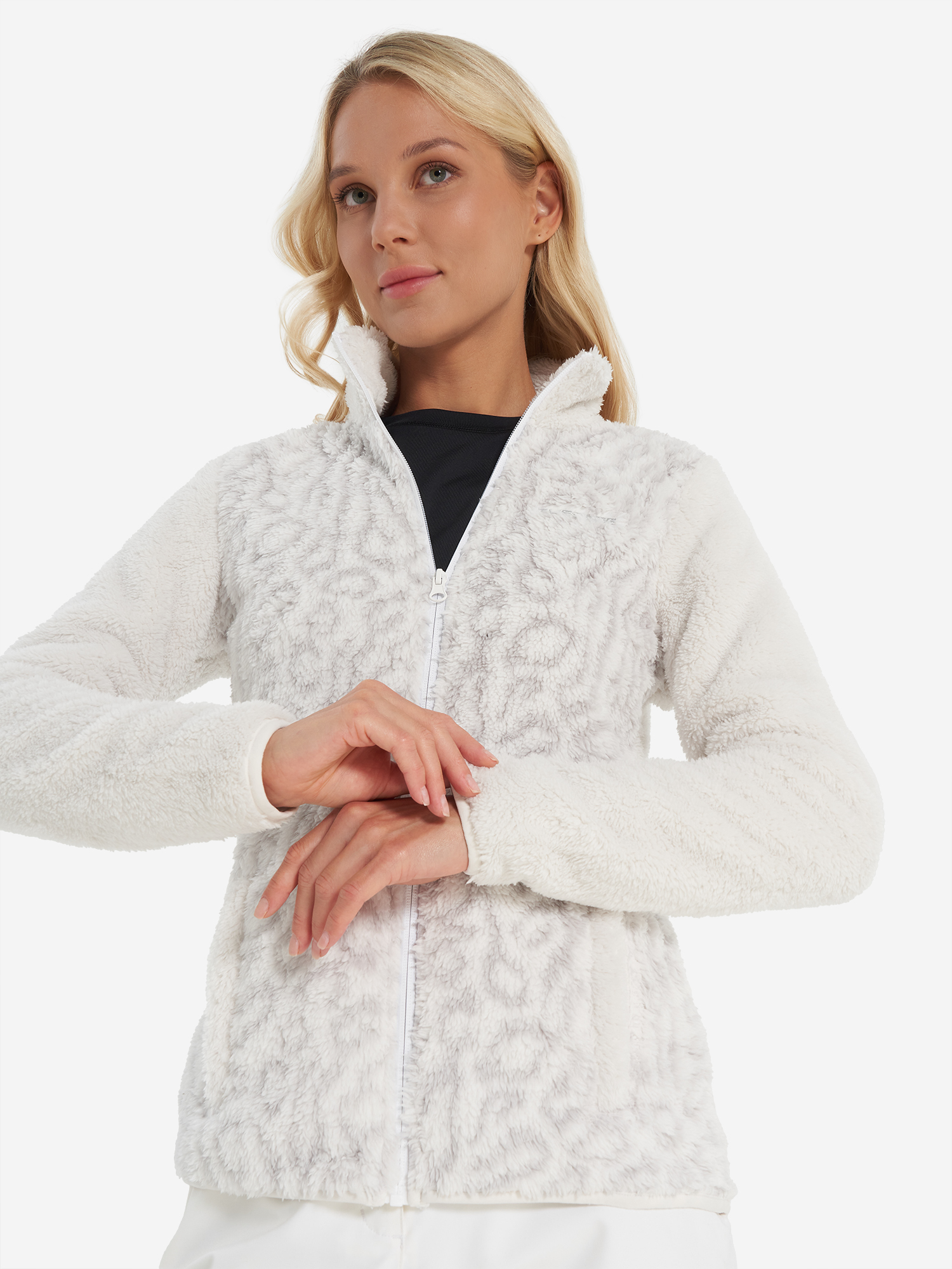 

Джемпер флисовый женский Glissade, Белый